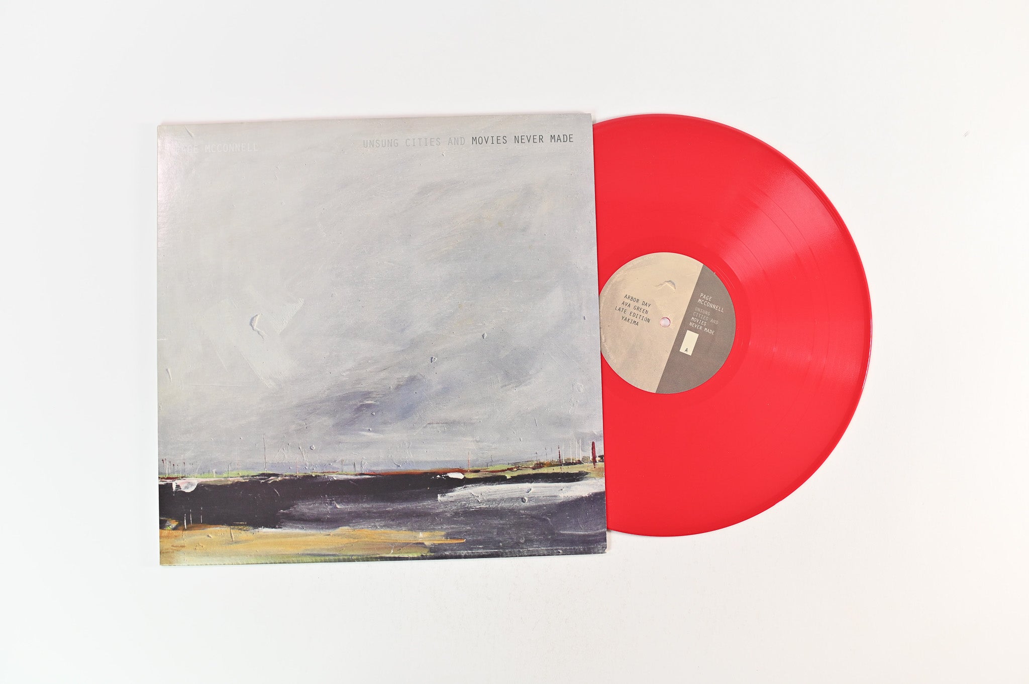 Page McConnell - Unsung Cities & Movies Never Made on Keyed Records RSD 2013 Ltd Red
