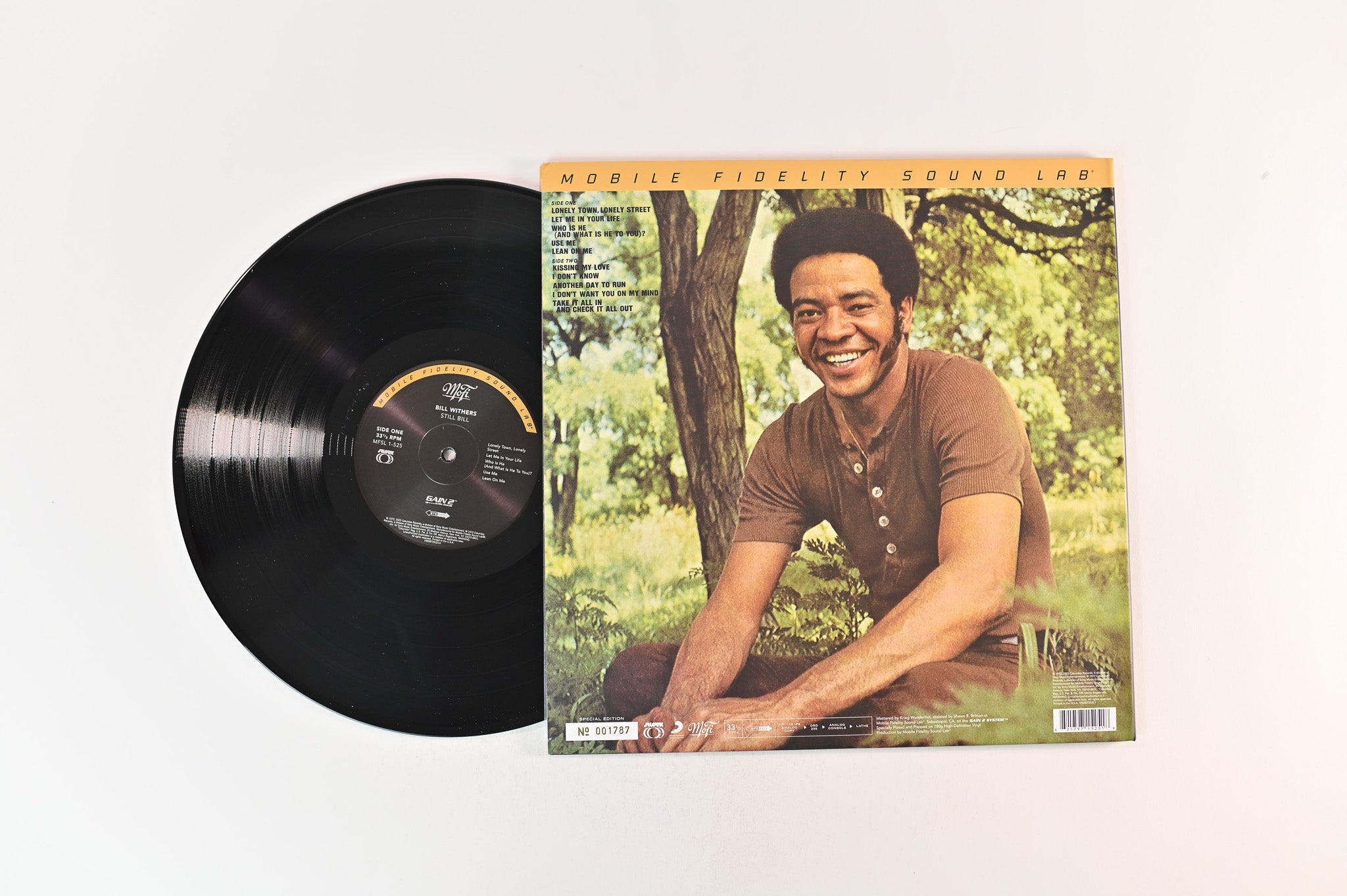 Bill Withers - Still Bill on Mobile Fidelity Sound Lab Ltd Numbered 180 Gram Reissue