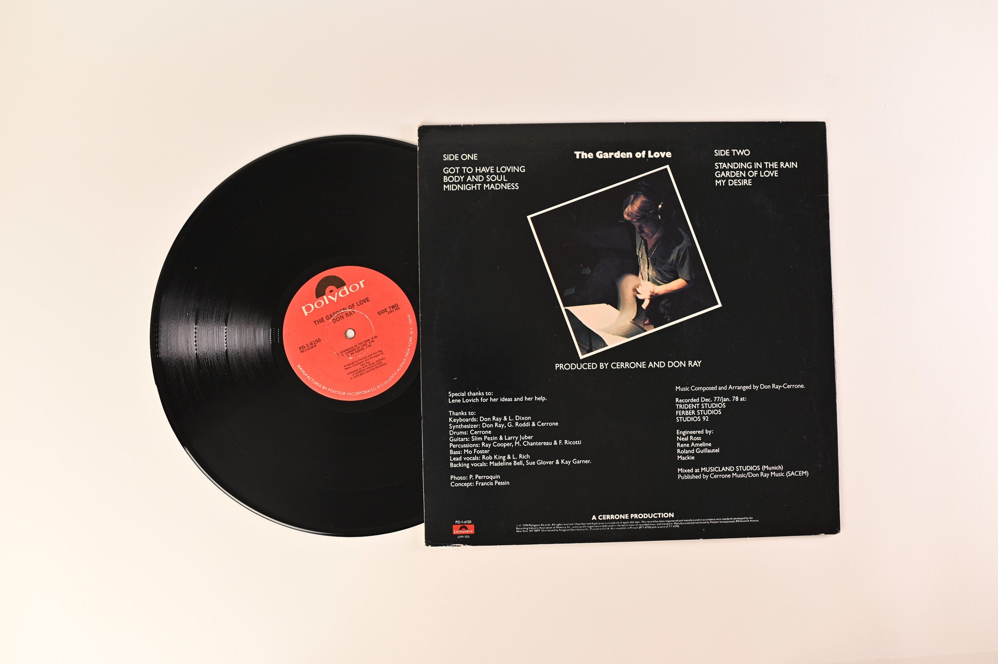 Don Ray - The Garden Of Love on Polydor