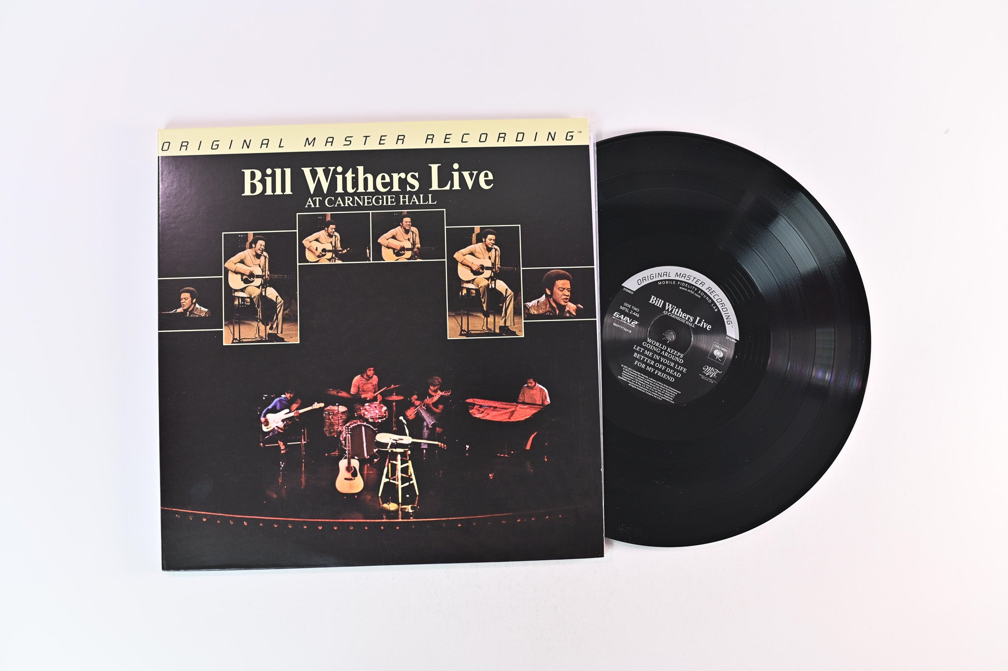 Bill Withers - Bill Withers Live At Carnegie Hall on Mobile Fidelity Sound Lab Ltd Numbered 180 Gram Reissue