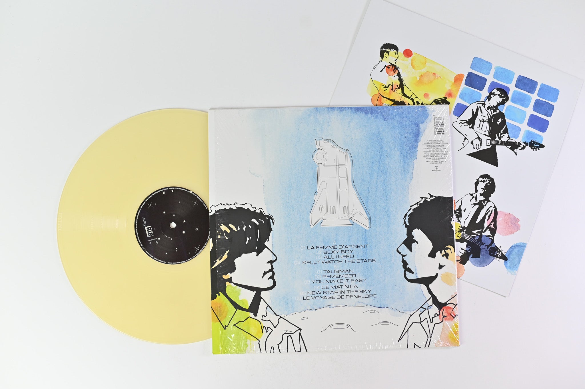 AIR - Moon Safari on Parlophone Phosphorescent Vinyl Reissue