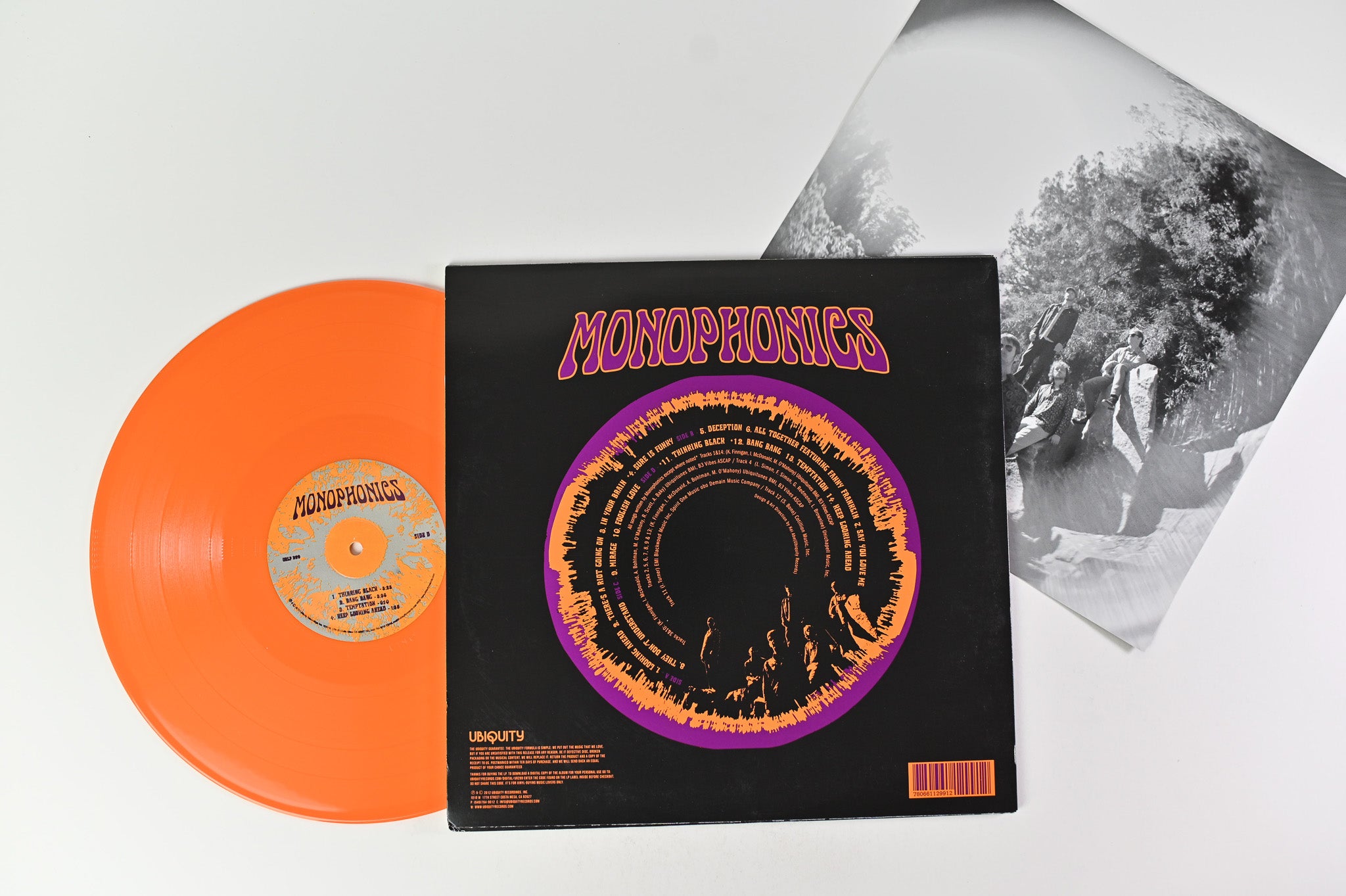 Monophonics - In Your Brain on Ubiquity Orange / Purple Reissue