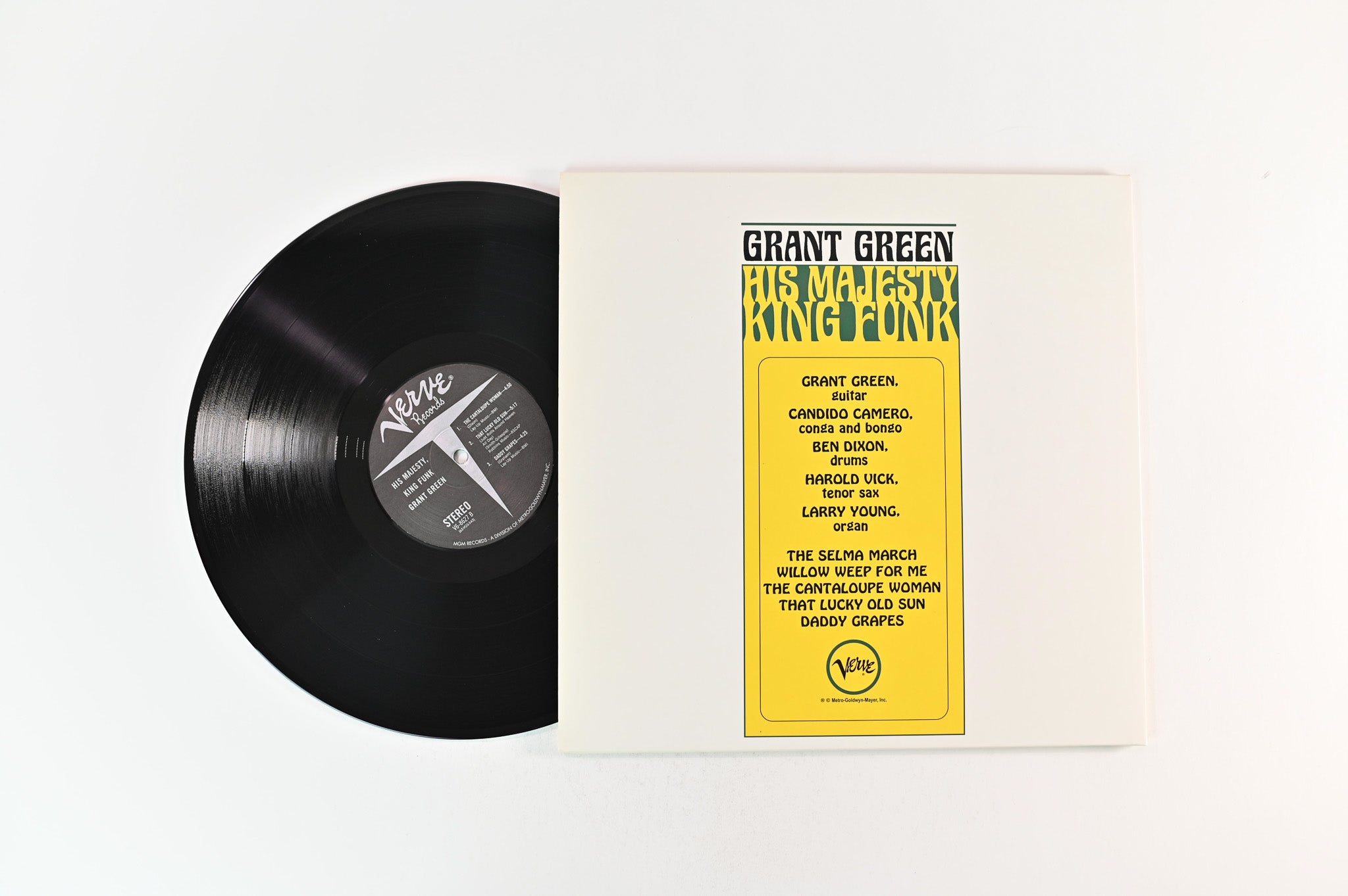 Grant Green - His Majesty, King Funk on Verve Speakers Corner Reissue