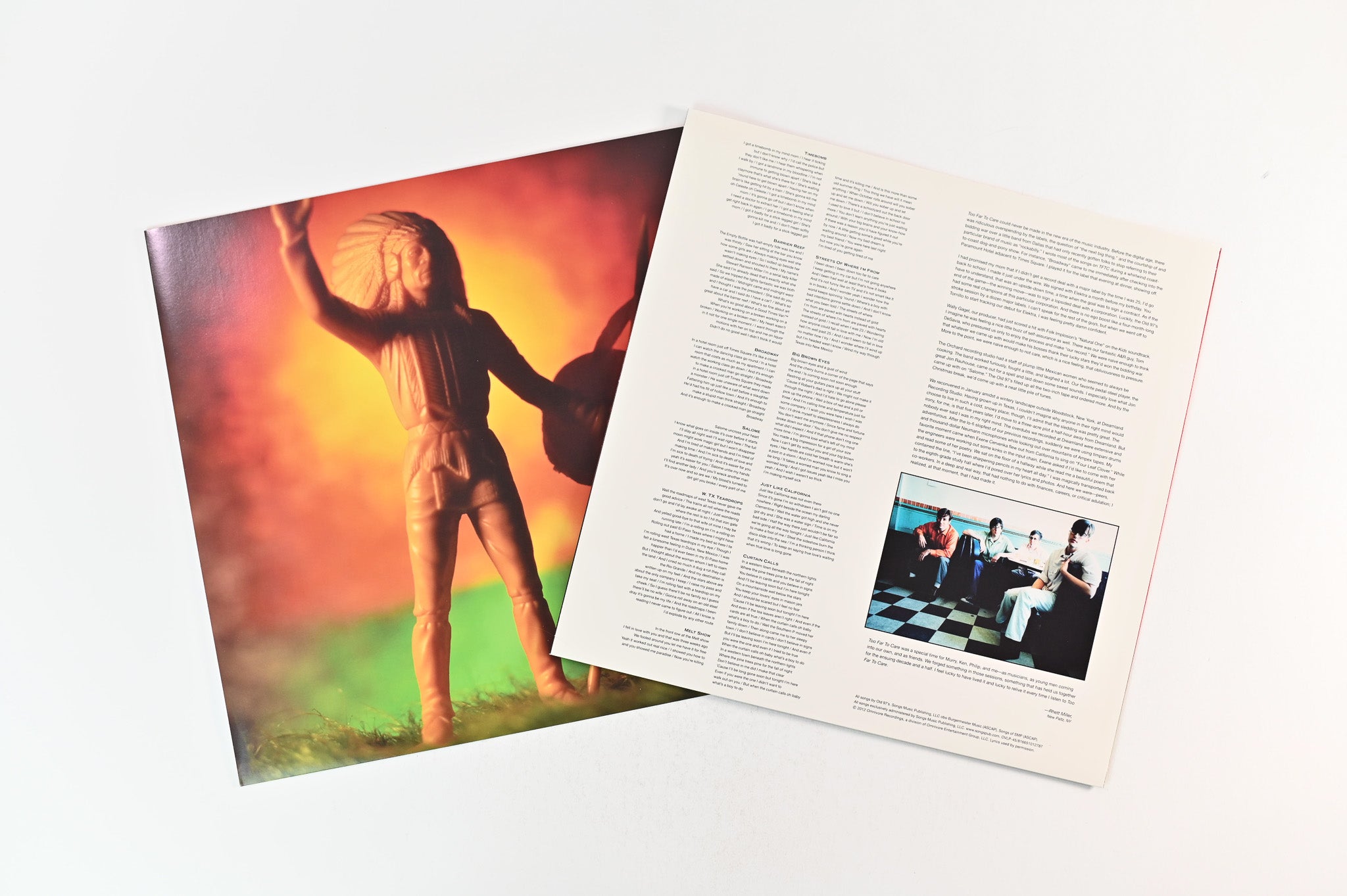 Old 97's - Too Far To Care on Omnivore Ltd Translucent Aqua