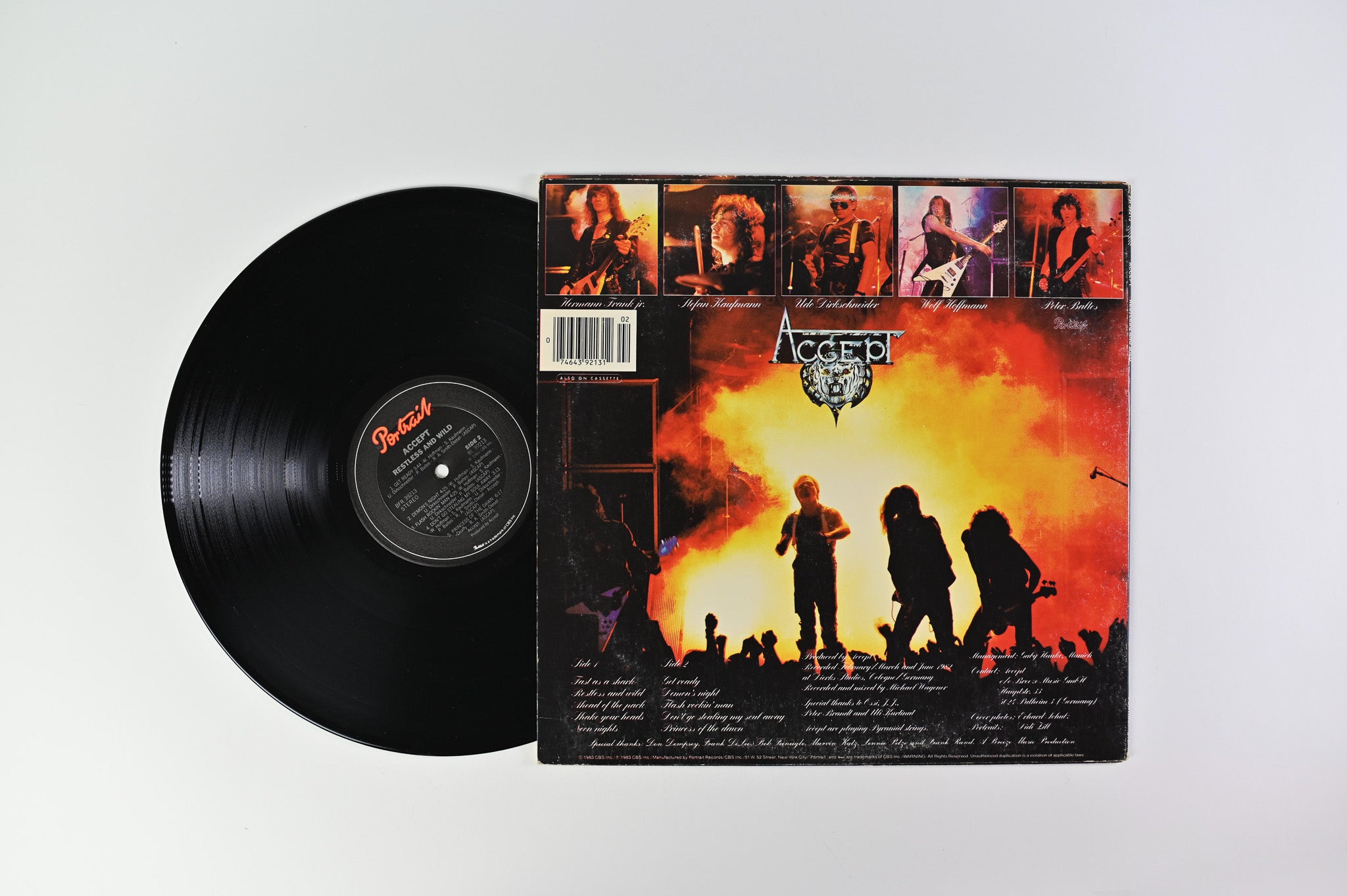 Accept - Restless & Wild on Portrait