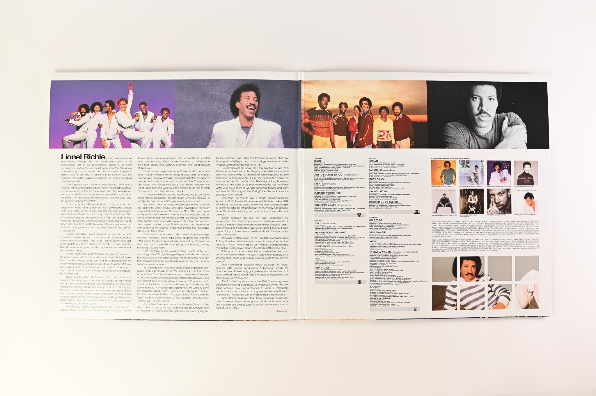 Lionel Richie - The Definitive Collection Reissue on Motown Baby Blue Vinyl