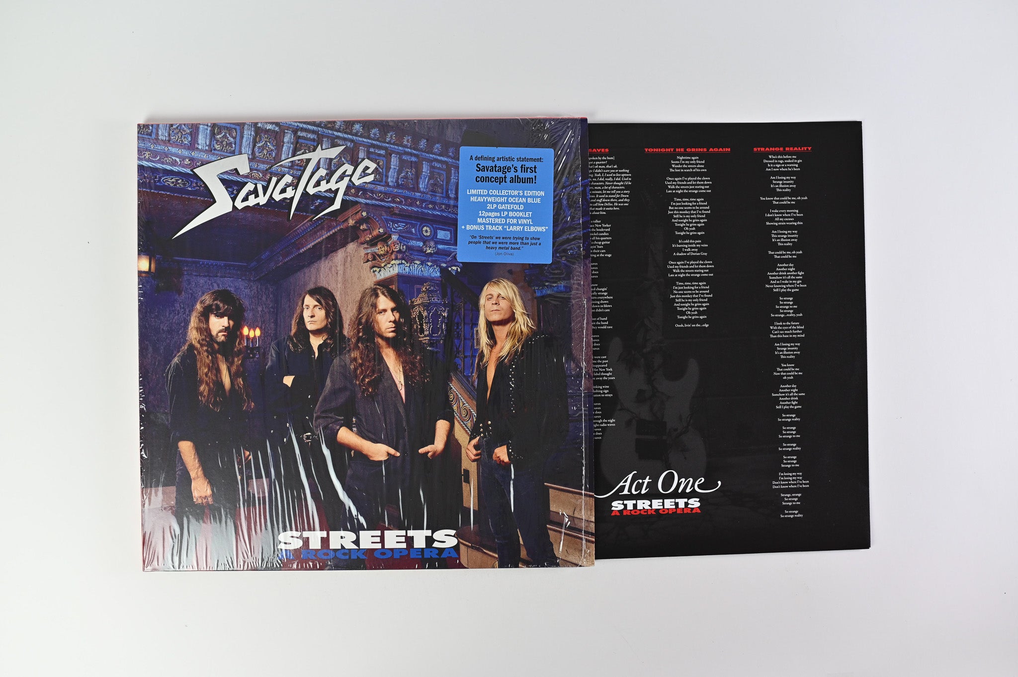 Savatage - Streets (A Rock Opera) on Ear Music Classics Ltd Blue Reissue