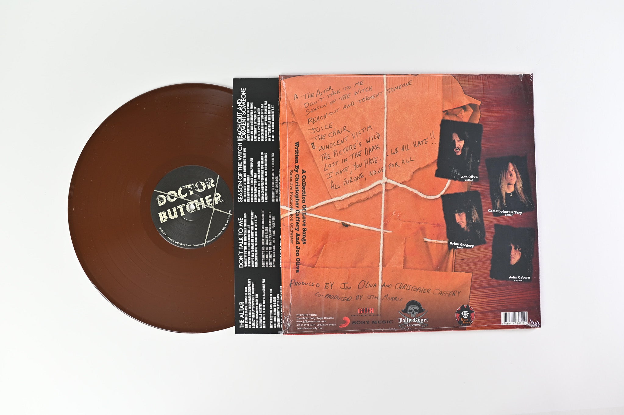 Doctor Butcher - Doctor Butcher Limited Reissue on Blackbeard-Jolly Roger Records Brown Vinyl