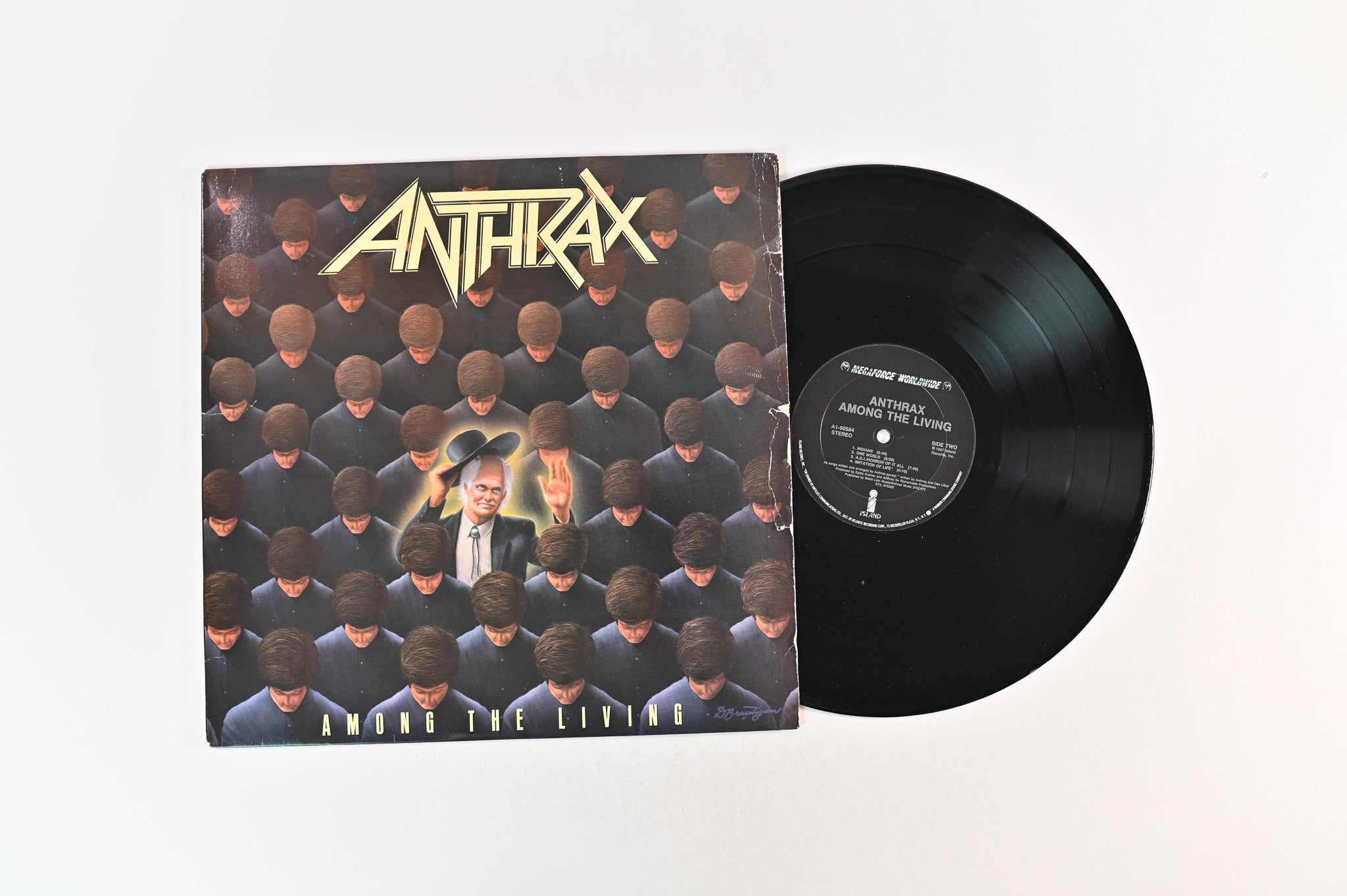 Anthrax - Among The Living on Megaforce Worldwide