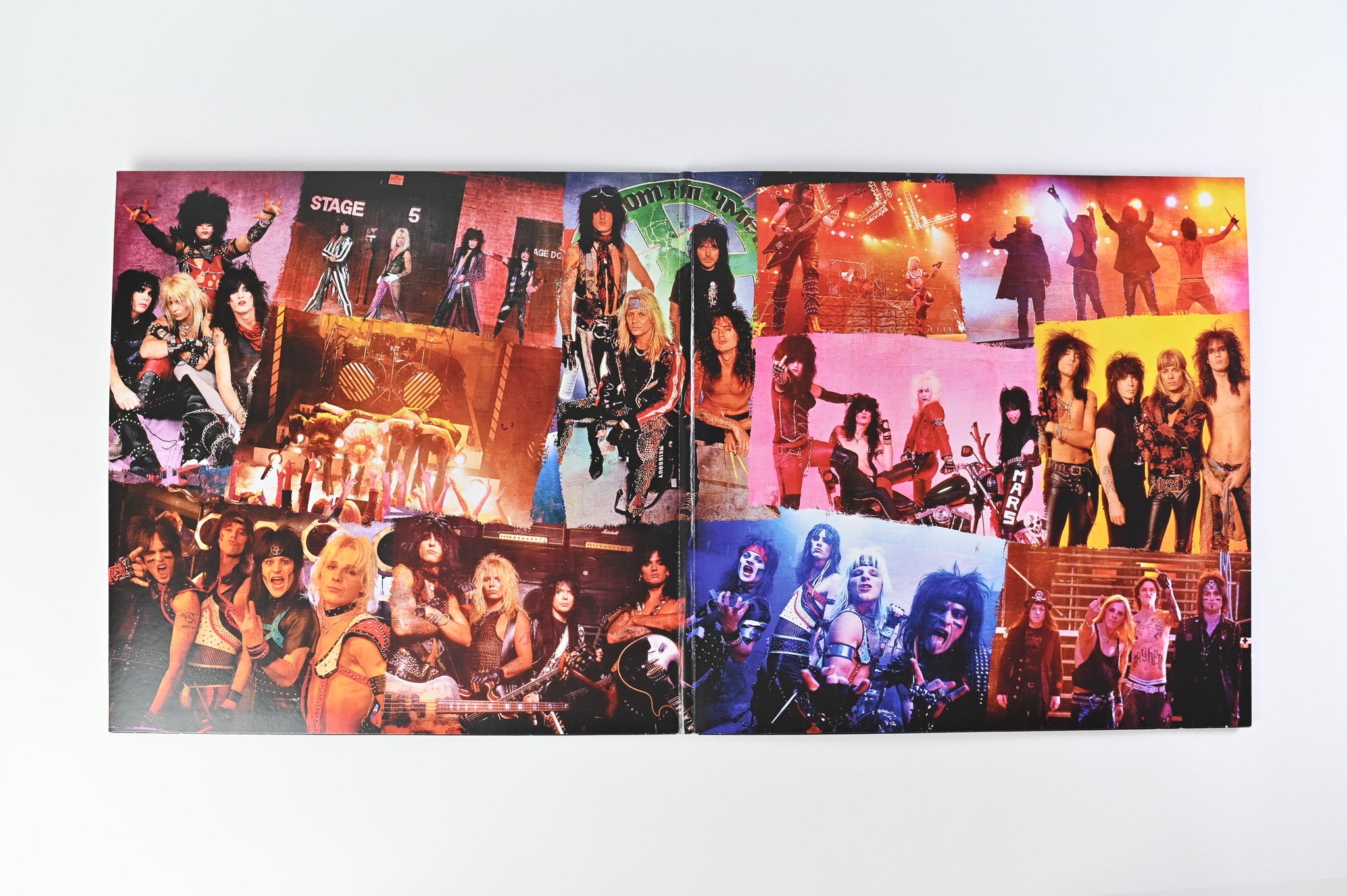 Mötley Crüe - The Dirt Soundtrack on Motley Records Clear w/Red Swirl Vinyl