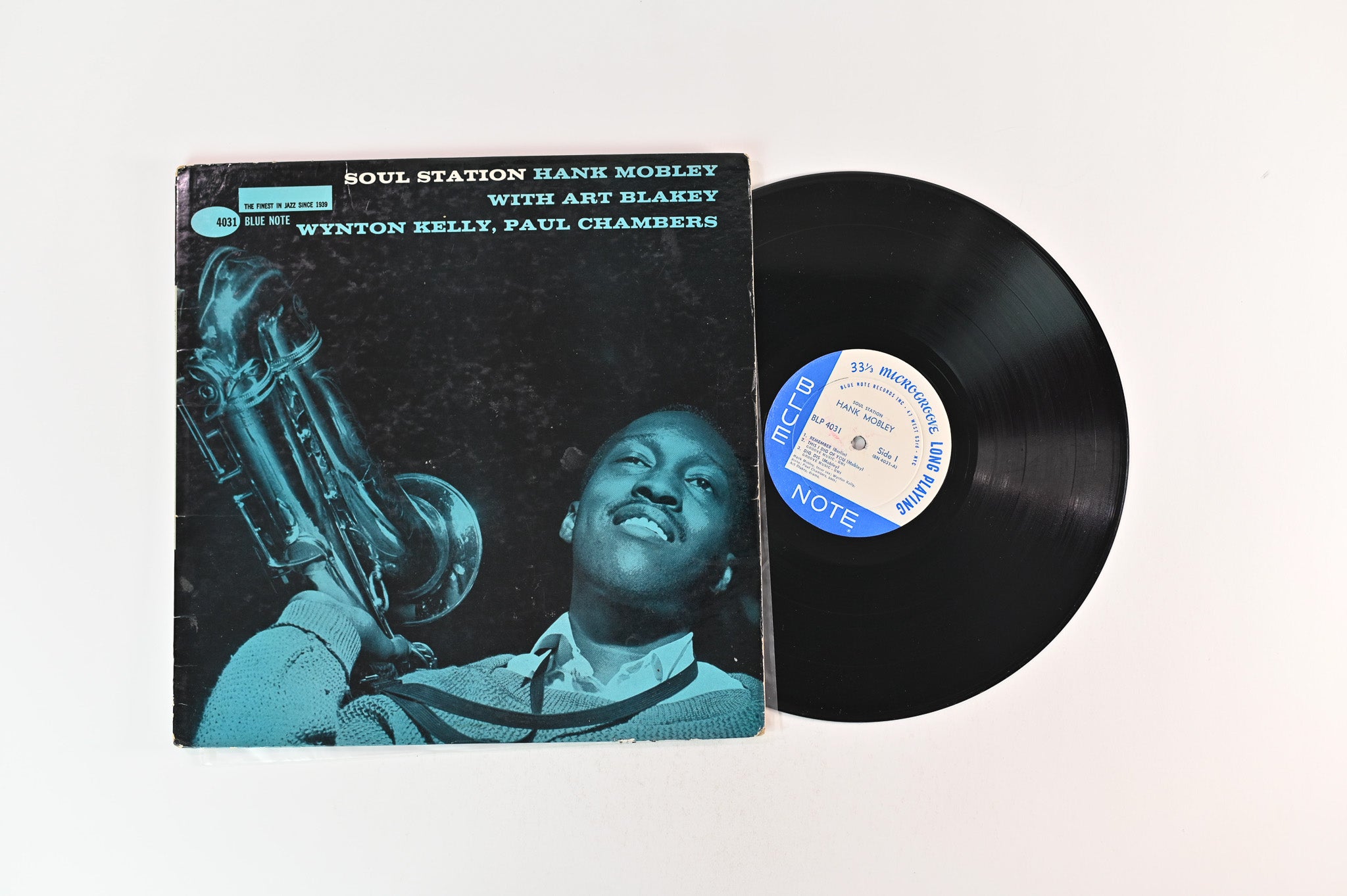 Hank Mobley - Soul Station on Blue Note BLP 4031 47 W 63rd Mono Deep Groove