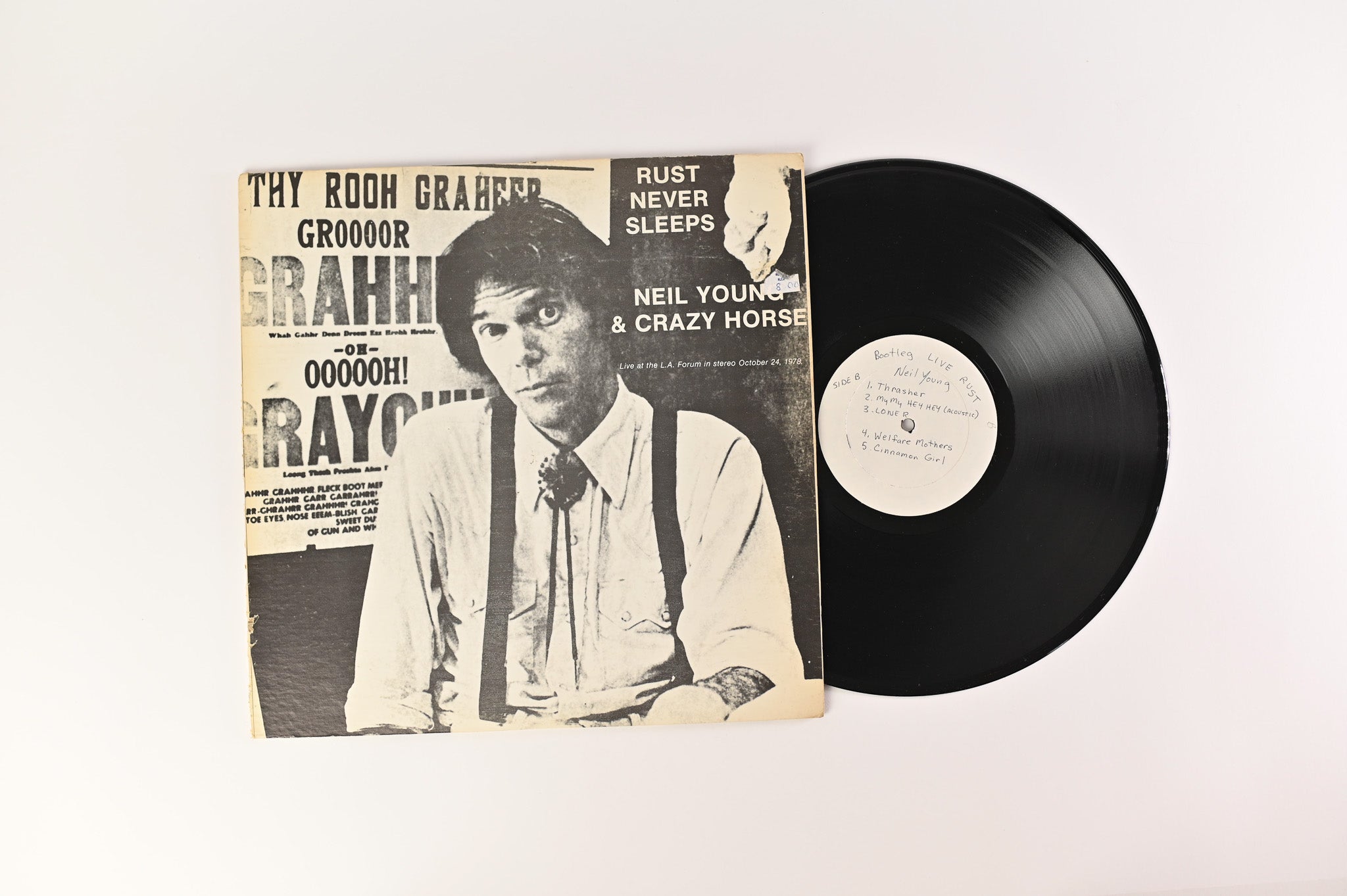 Neil Young - Rust Never Sleeps Unofficial Release on Repress Records