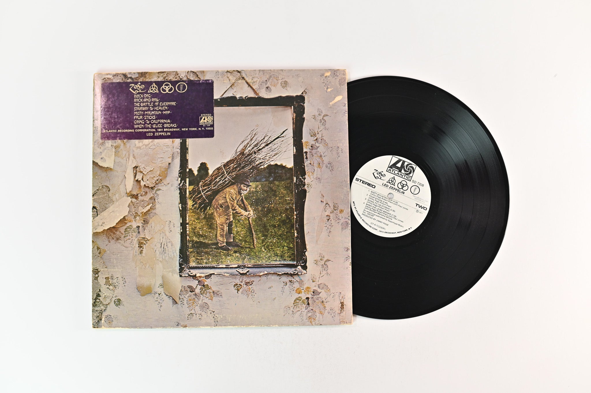 Led Zeppelin - IV on Atlantic Stereo Promo