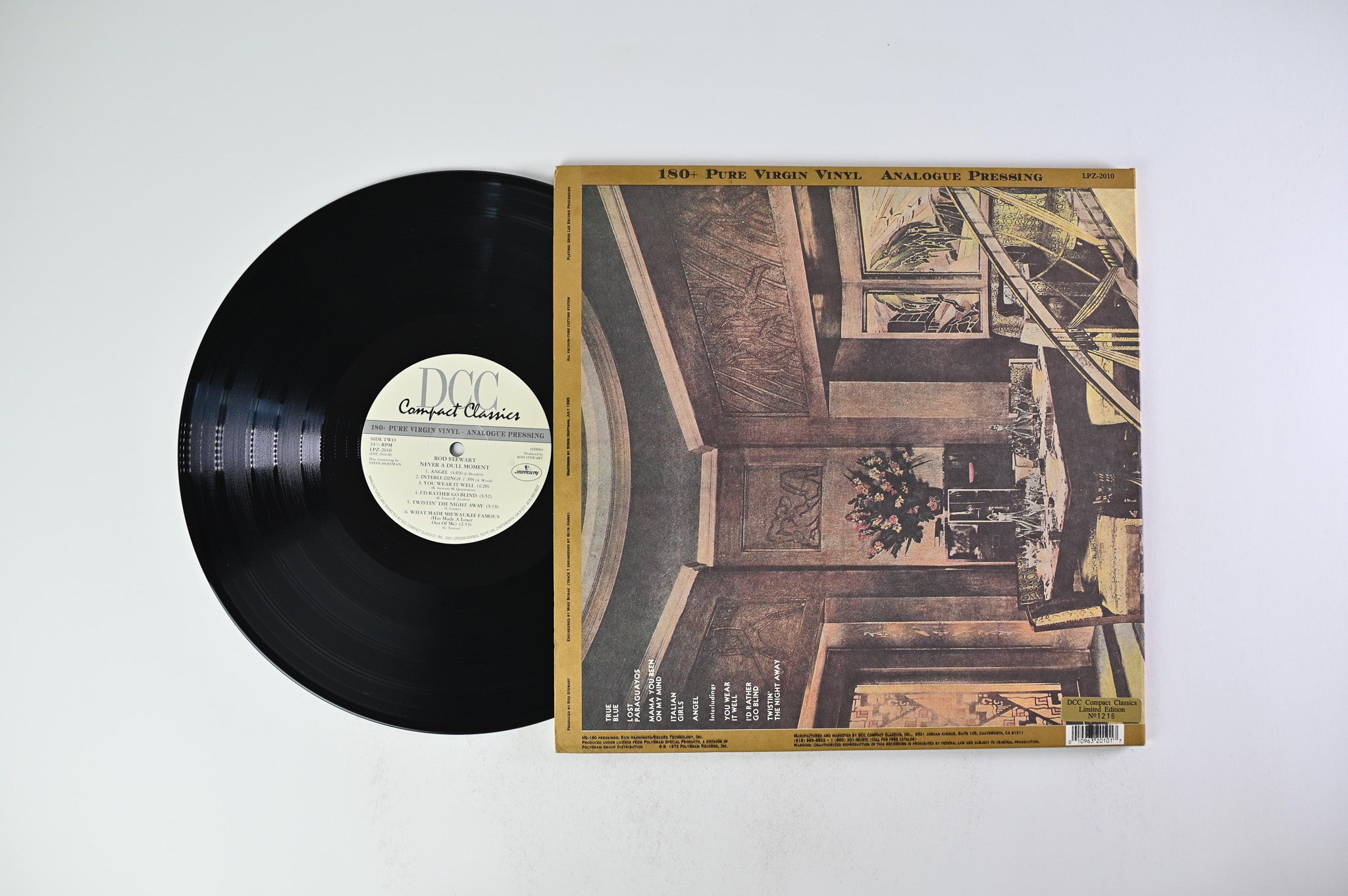 Rod Stewart - Never A Dull Moment on DCC Compact Classics Ltd Numbered Reissue