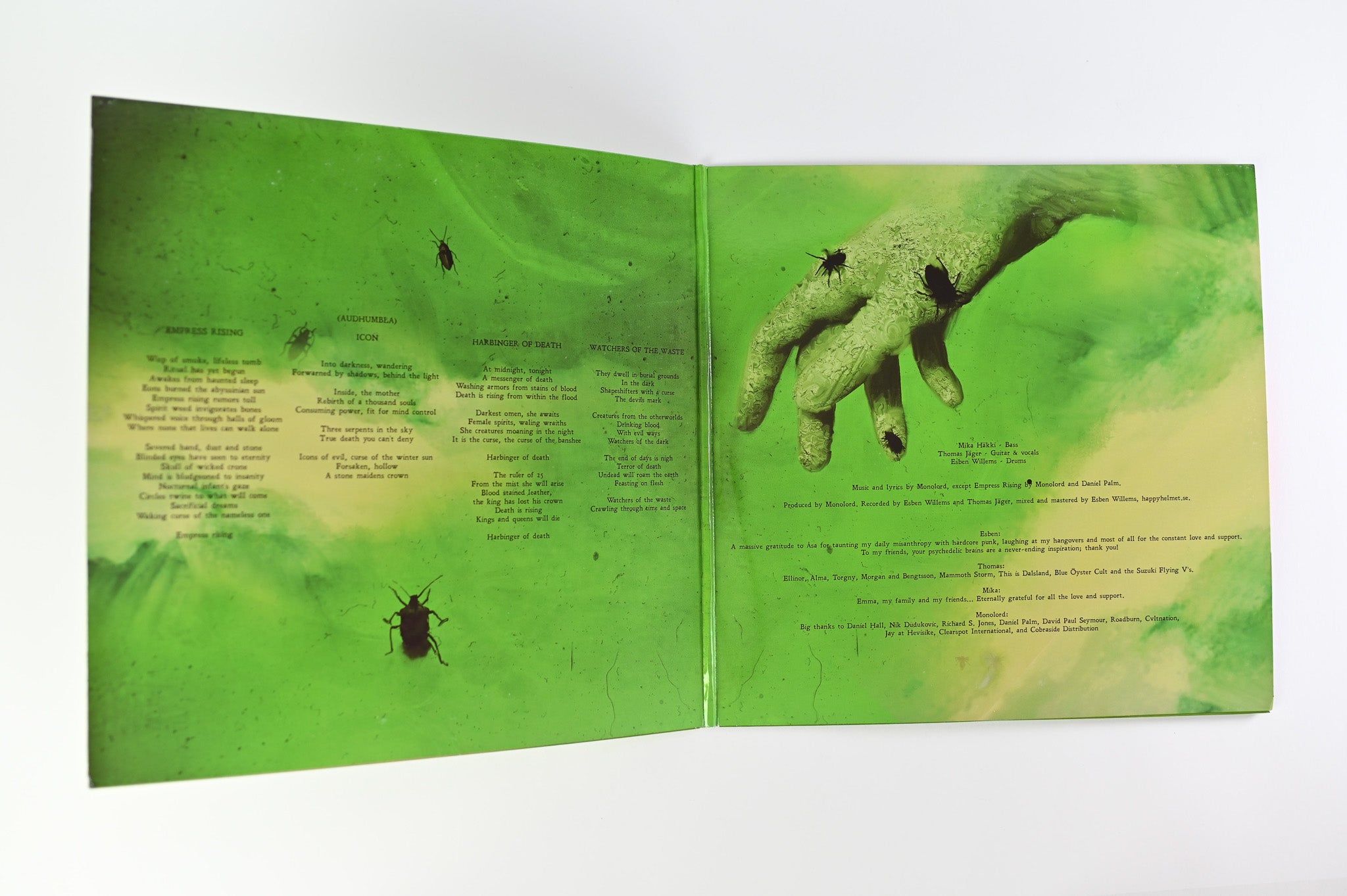 Monolord - Empress Rising on RidingEasy Records Opaque Orange Vinyl