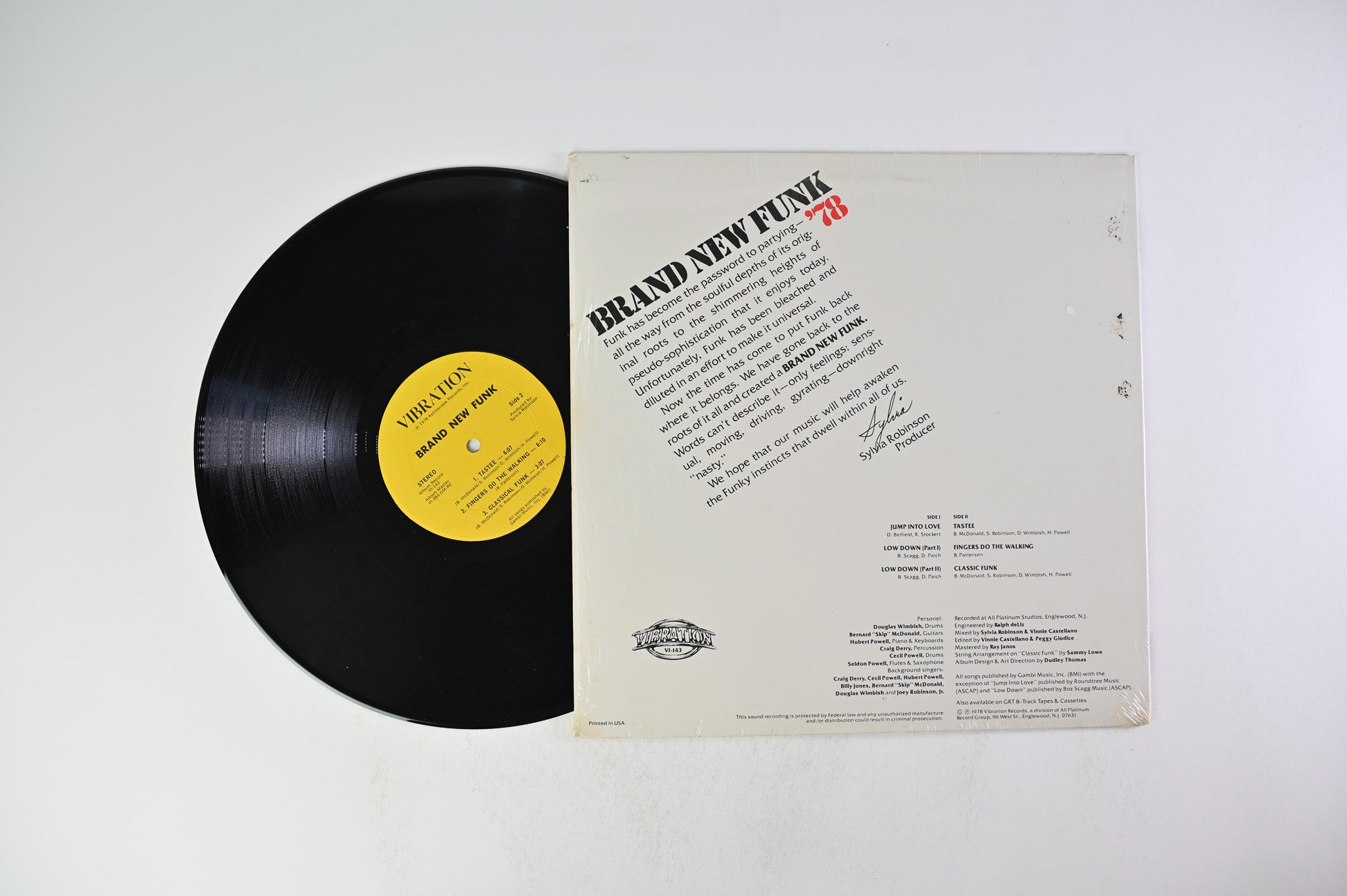Brand New Funk - Brand New Funk '78 (Automatic Lover Version) on Vibration