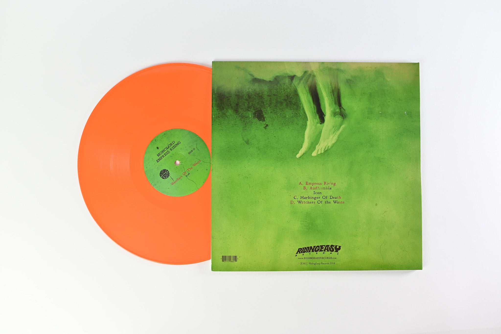 Monolord - Empress Rising on RidingEasy Records Opaque Orange Vinyl
