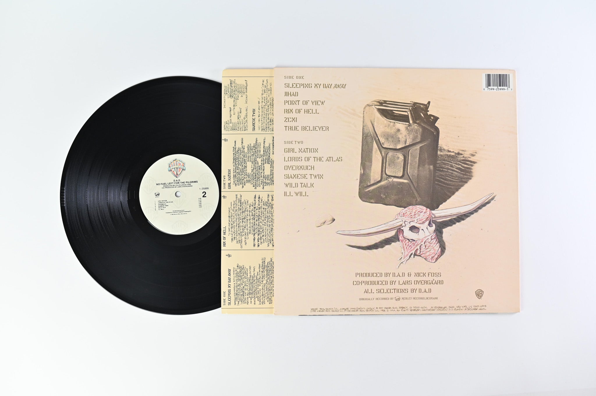 D-A-D - No Fuel Left For The Pilgrims on Warner Bros. Records