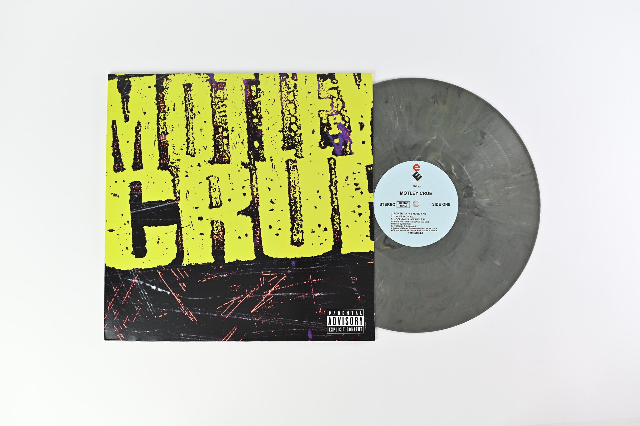 Mötley Crüe - Motley Crue Unofficial Release on Elektra Entertainment Random Multi-Coloured Vinyl