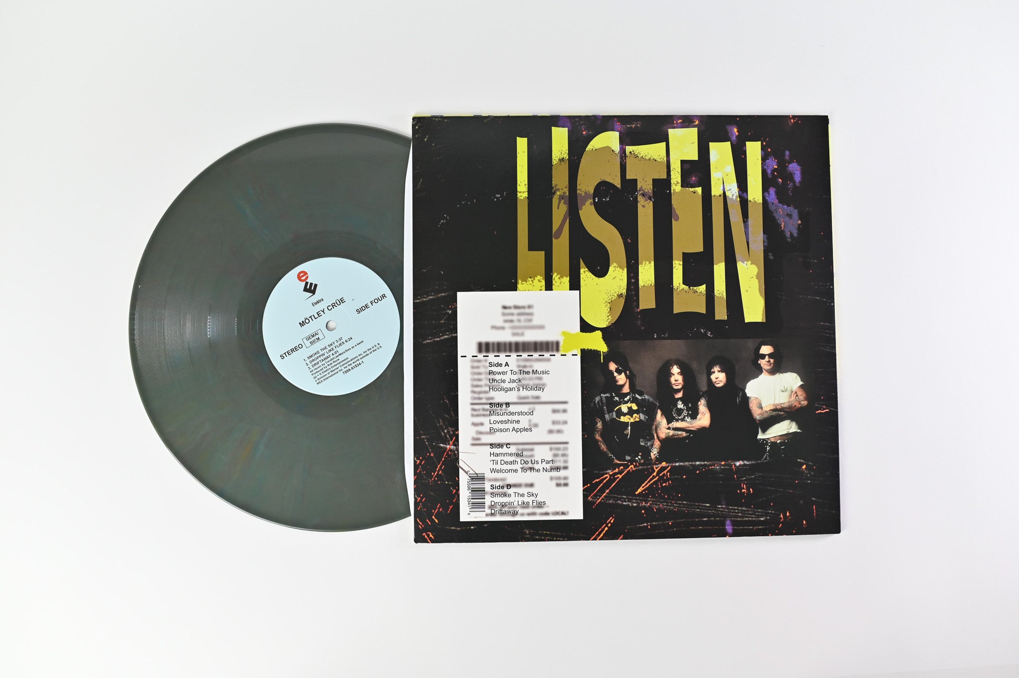 Mötley Crüe - Motley Crue Unofficial Release on Elektra Entertainment Random Multi-Coloured Vinyl