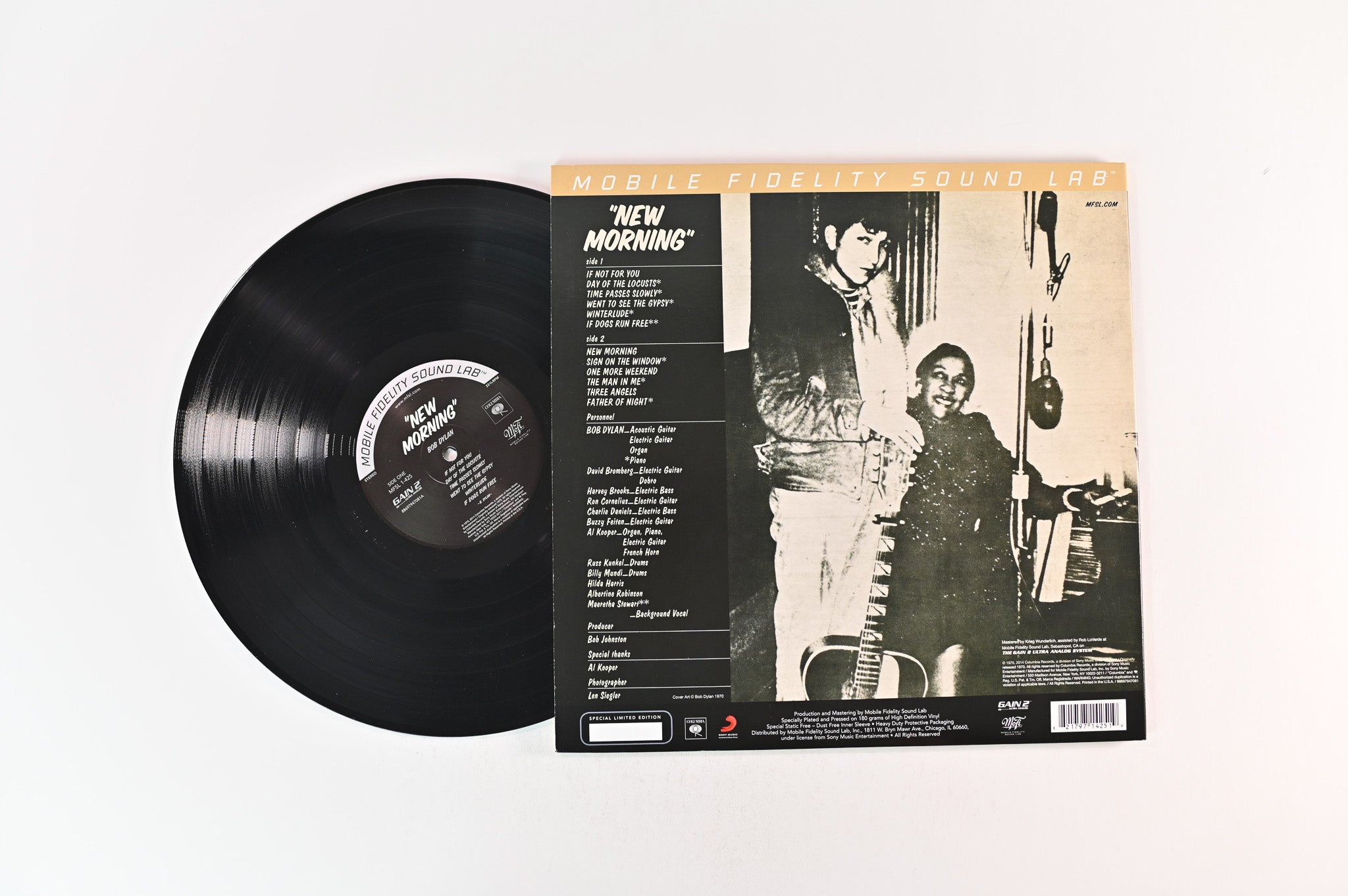 Bob Dylan - New Morning on Mobile Fidelity Sound Lab Ltd Reissue
