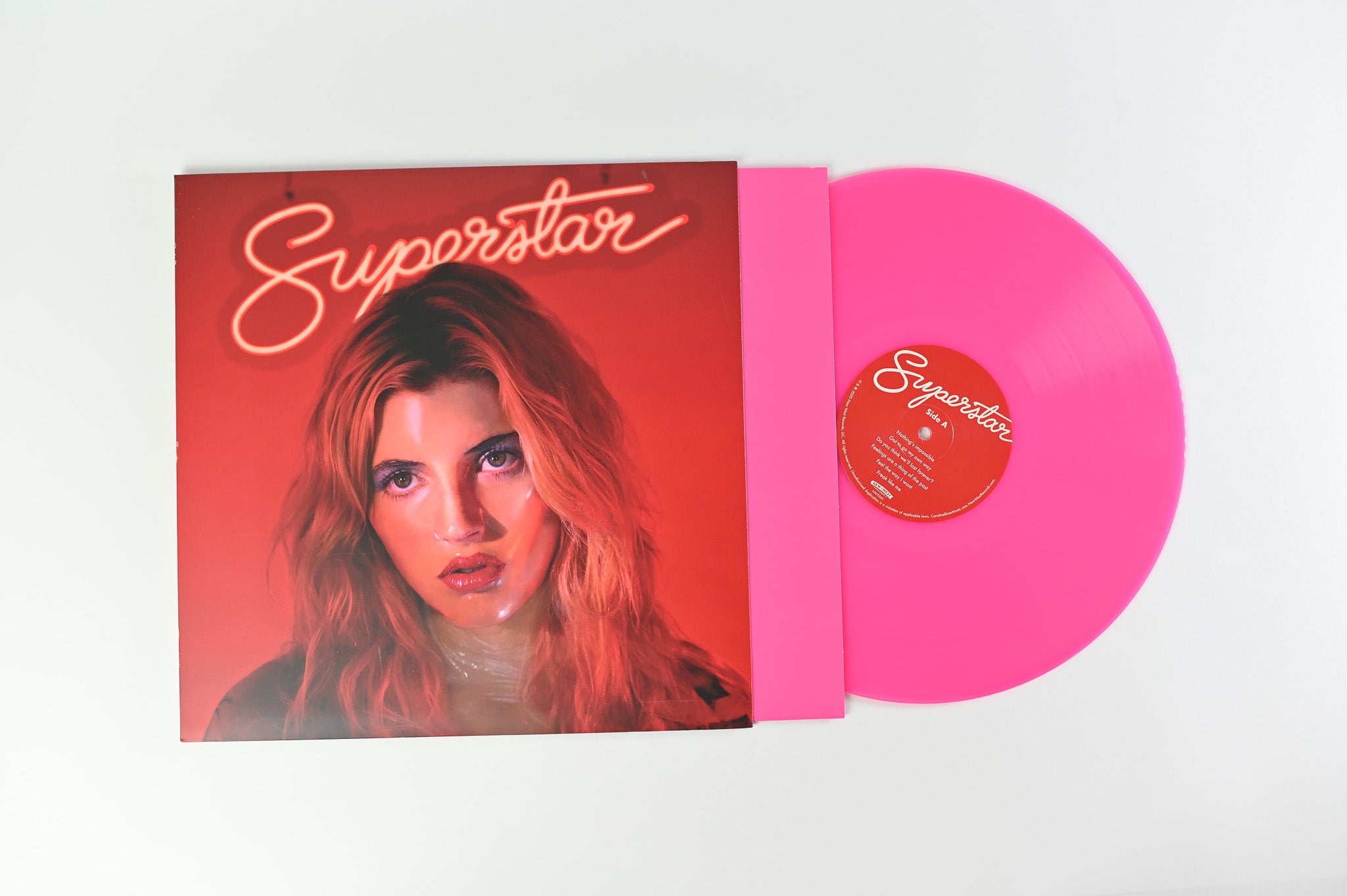 Caroline Rose - Superstar on New West Records - Pink Vinyl