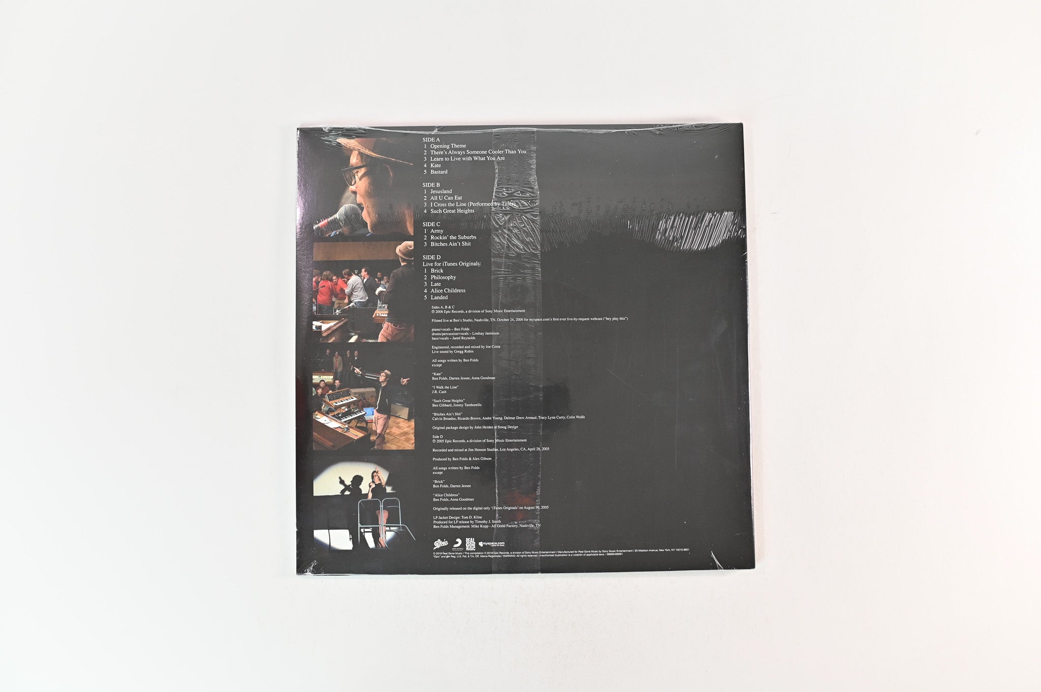 Ben Folds - Live At MySpace on Real Gone Music Ltd Green Vinyl Sealed