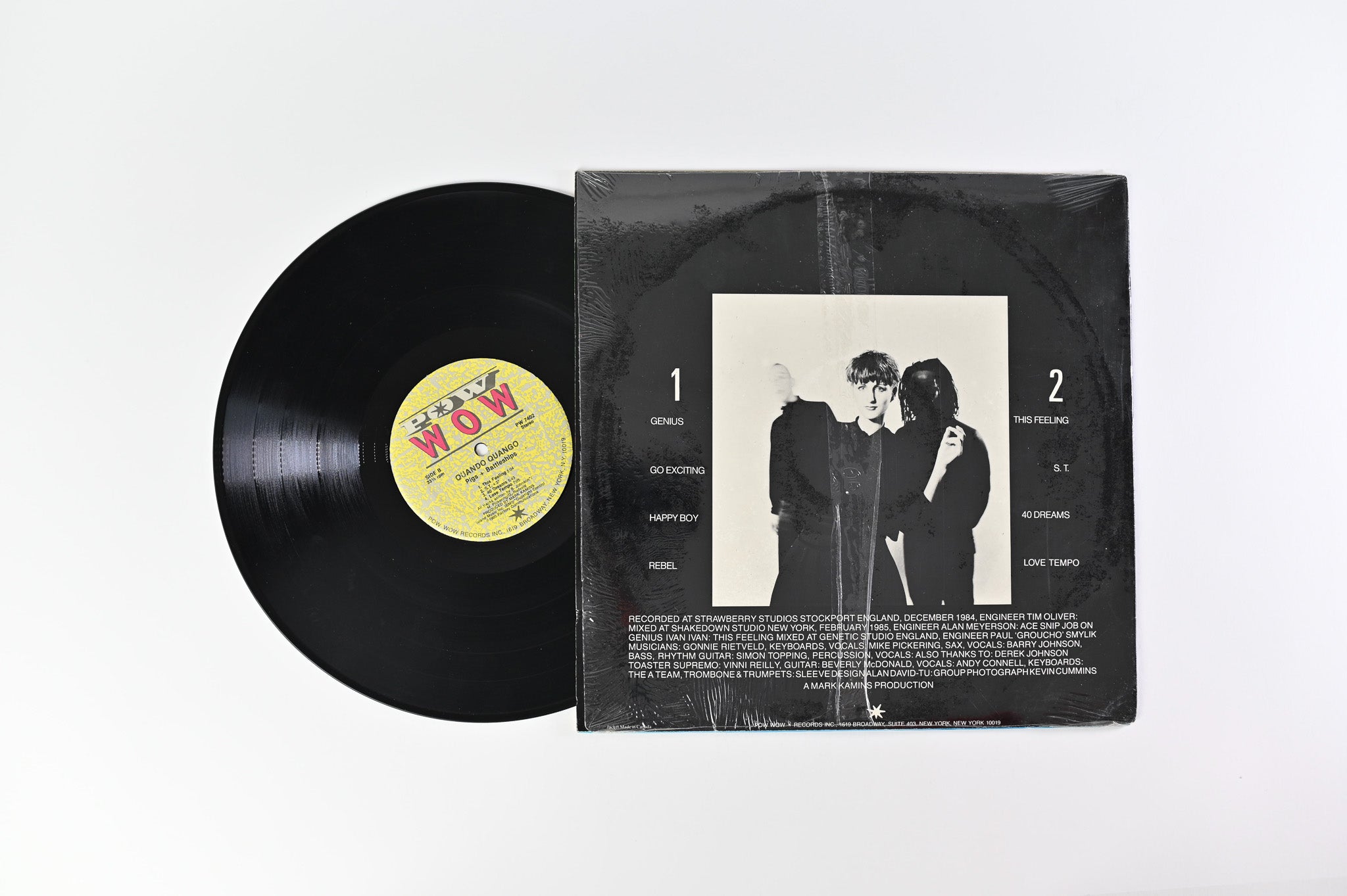 Quando Quango - Pigs + Battleships on Pow Wow Records