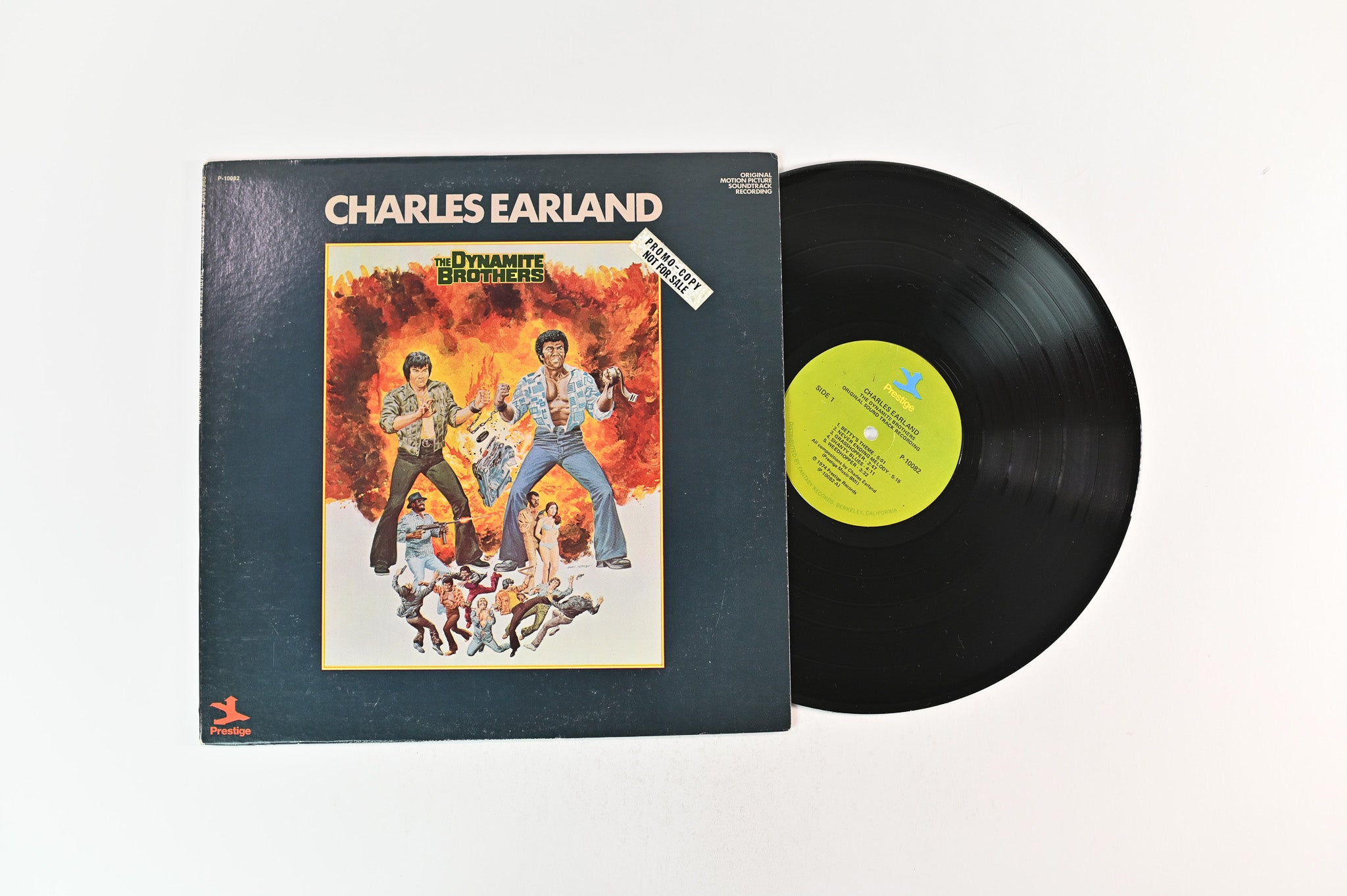 Charles Earland - The Dynamite Brothers (Original Motion Picture Soundtrack Recording) on Prestige