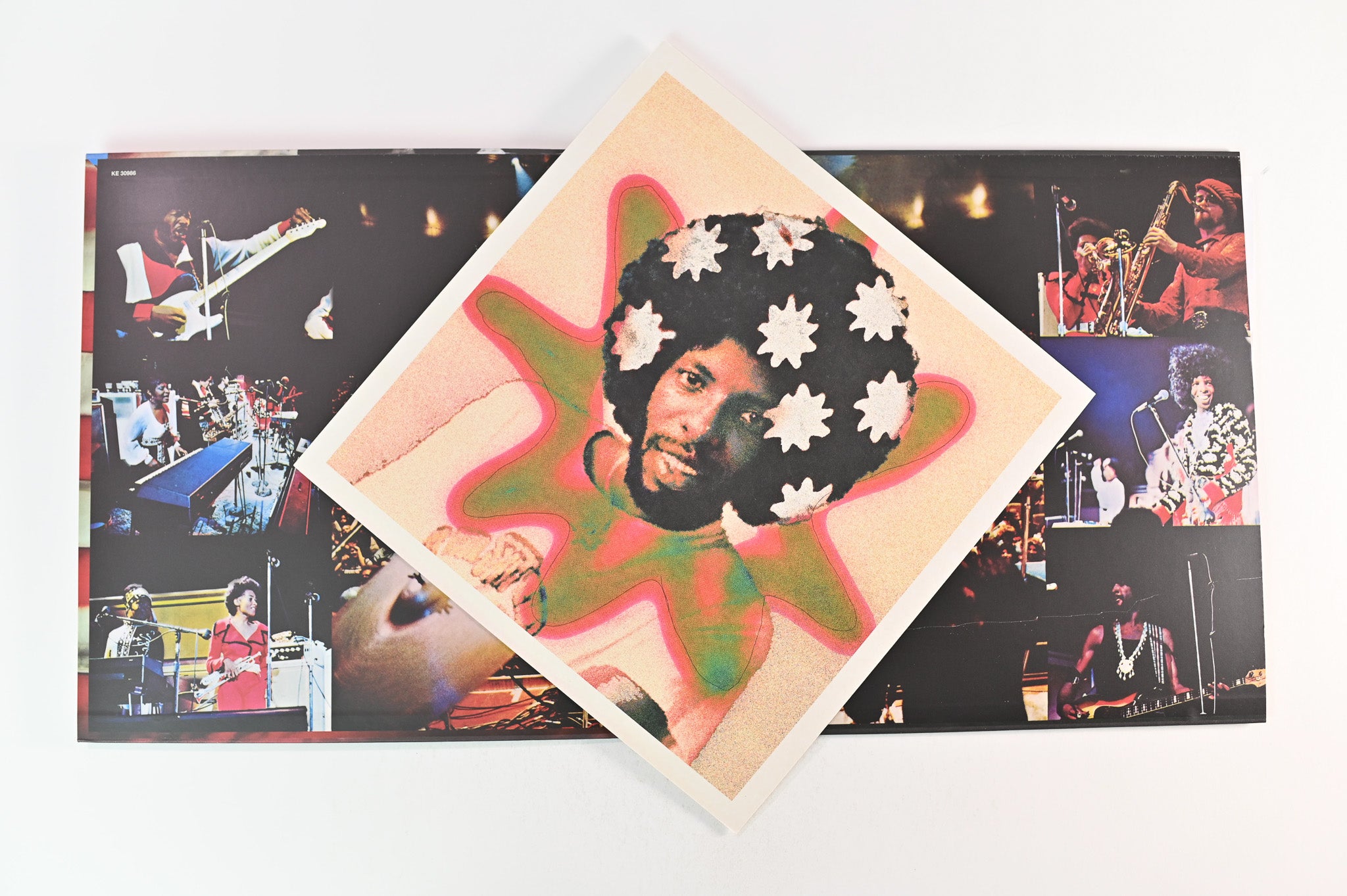 Sly & The Family Stone - There's a Riot Goin' On on Epic Vinyl Me Please Clear w/ Red Pinwheel Reissue