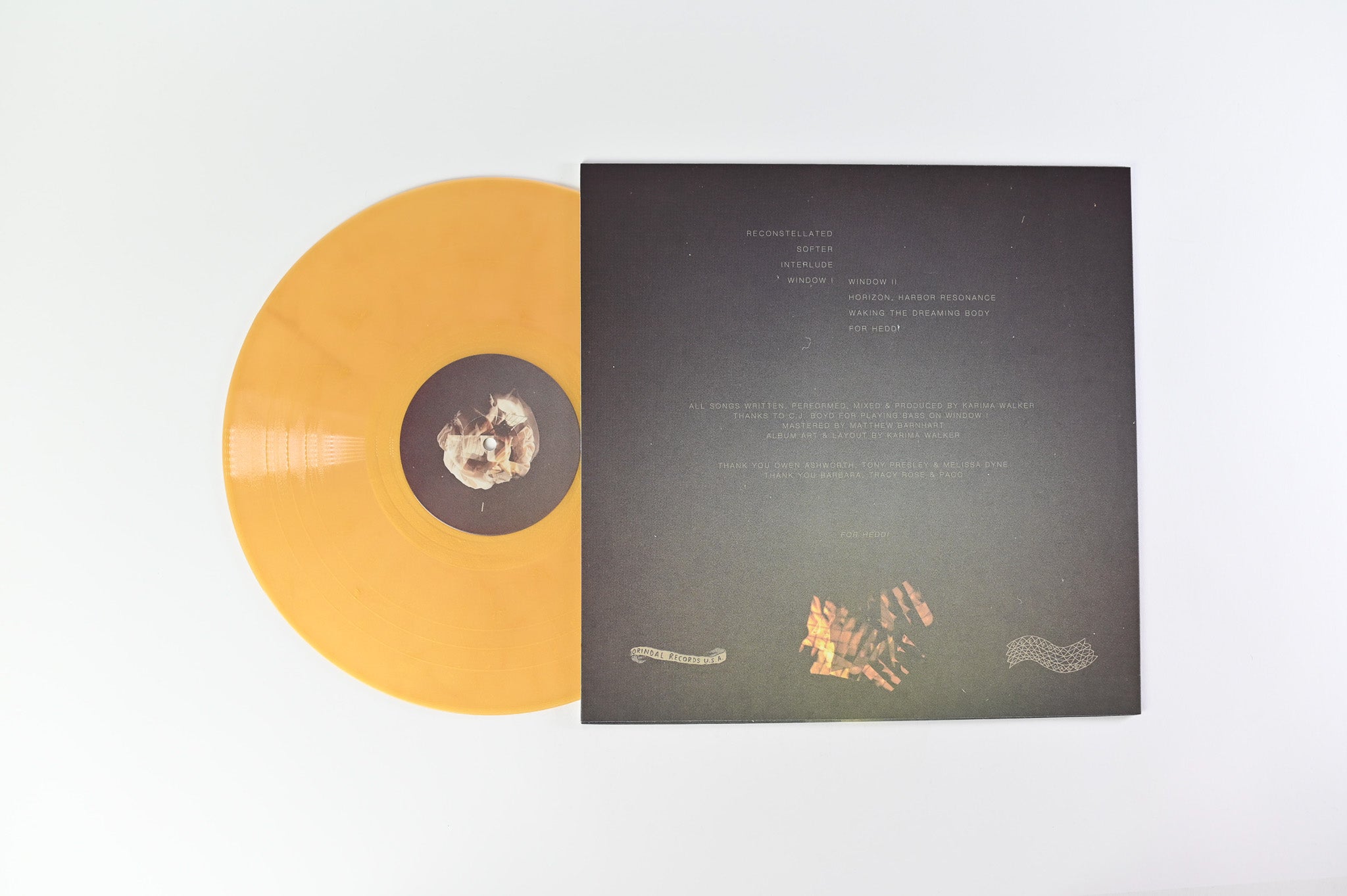 Karima Walker - Waking the Dreaming Body on Keeled Scales - Gold Vinyl