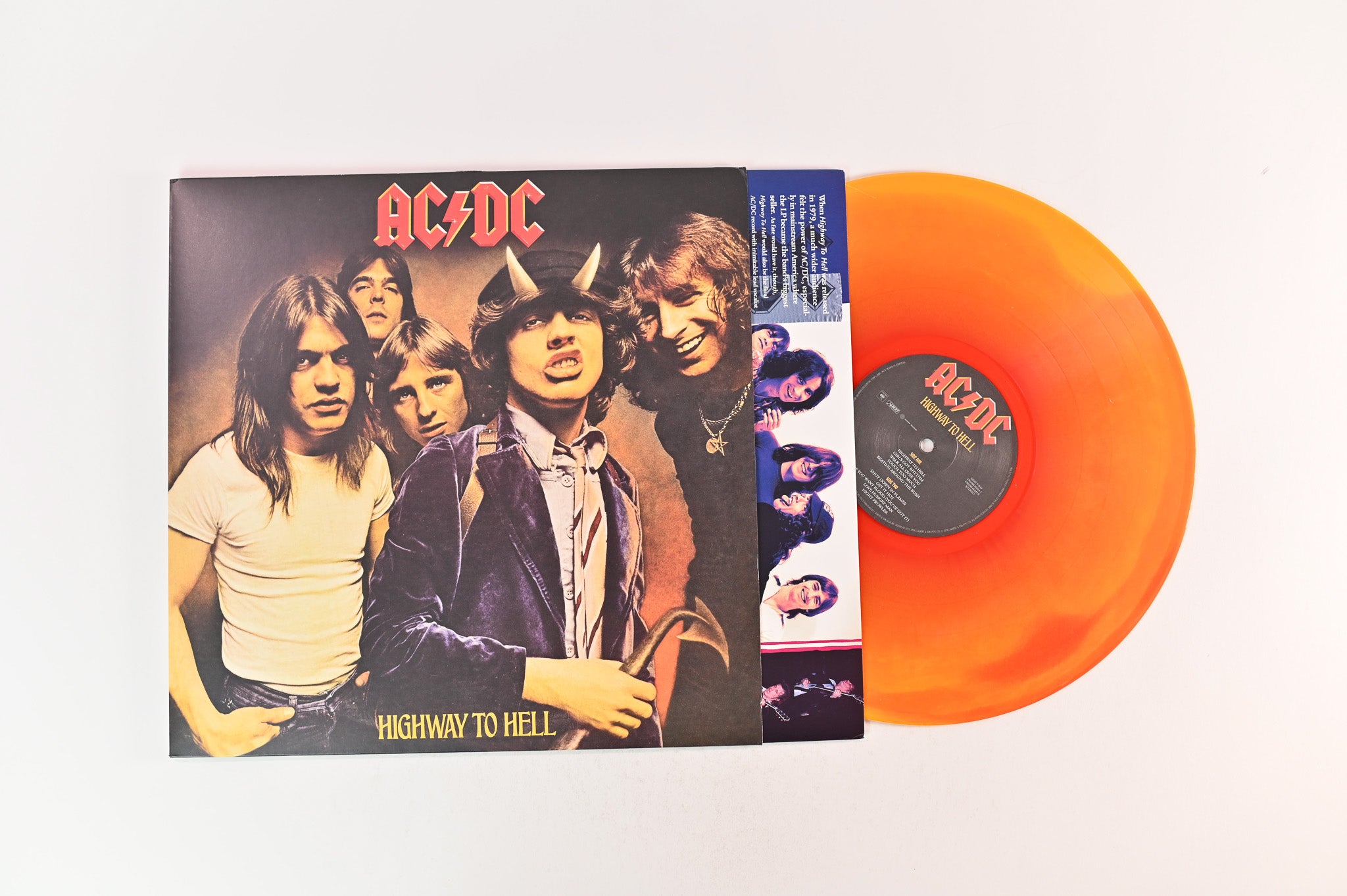Rock Off Patch Tissé AC/DC Highway To Hell Flames