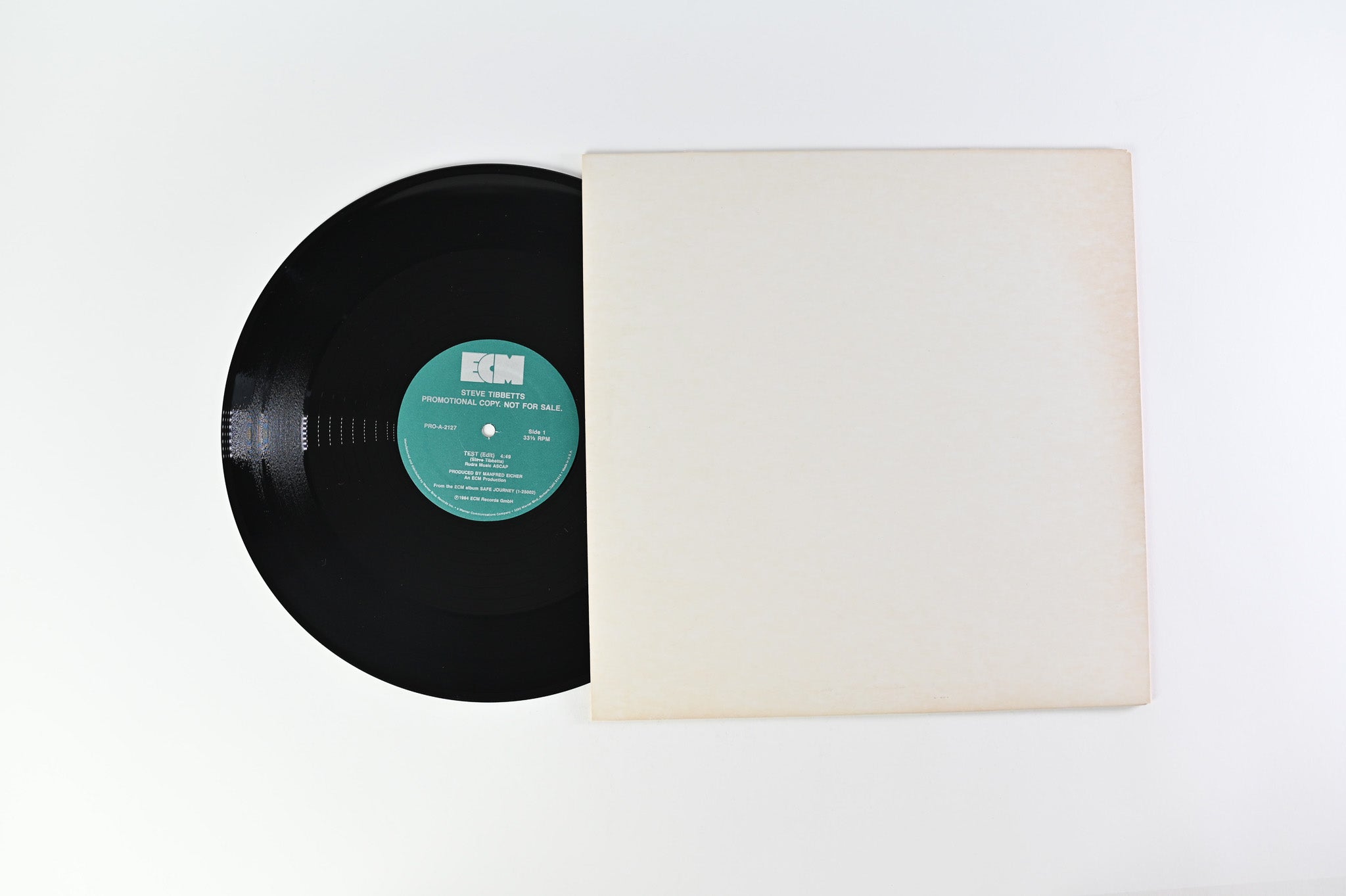 Steve Tibbetts - Test / Vision on ECM - Promo