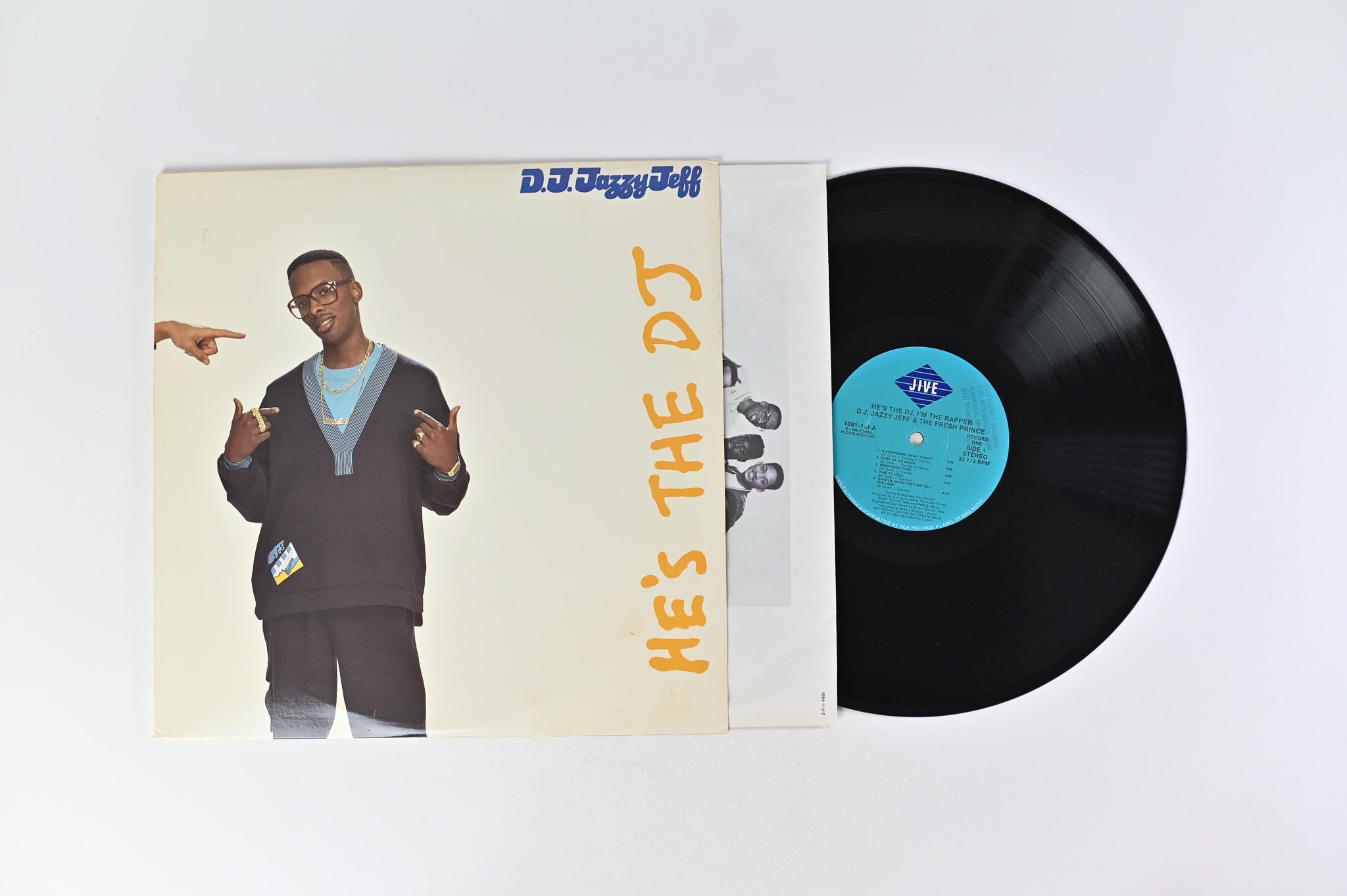 DJ Jazzy Jeff & The Fresh Prince - He's The DJ, I'm The Rapper on Jive