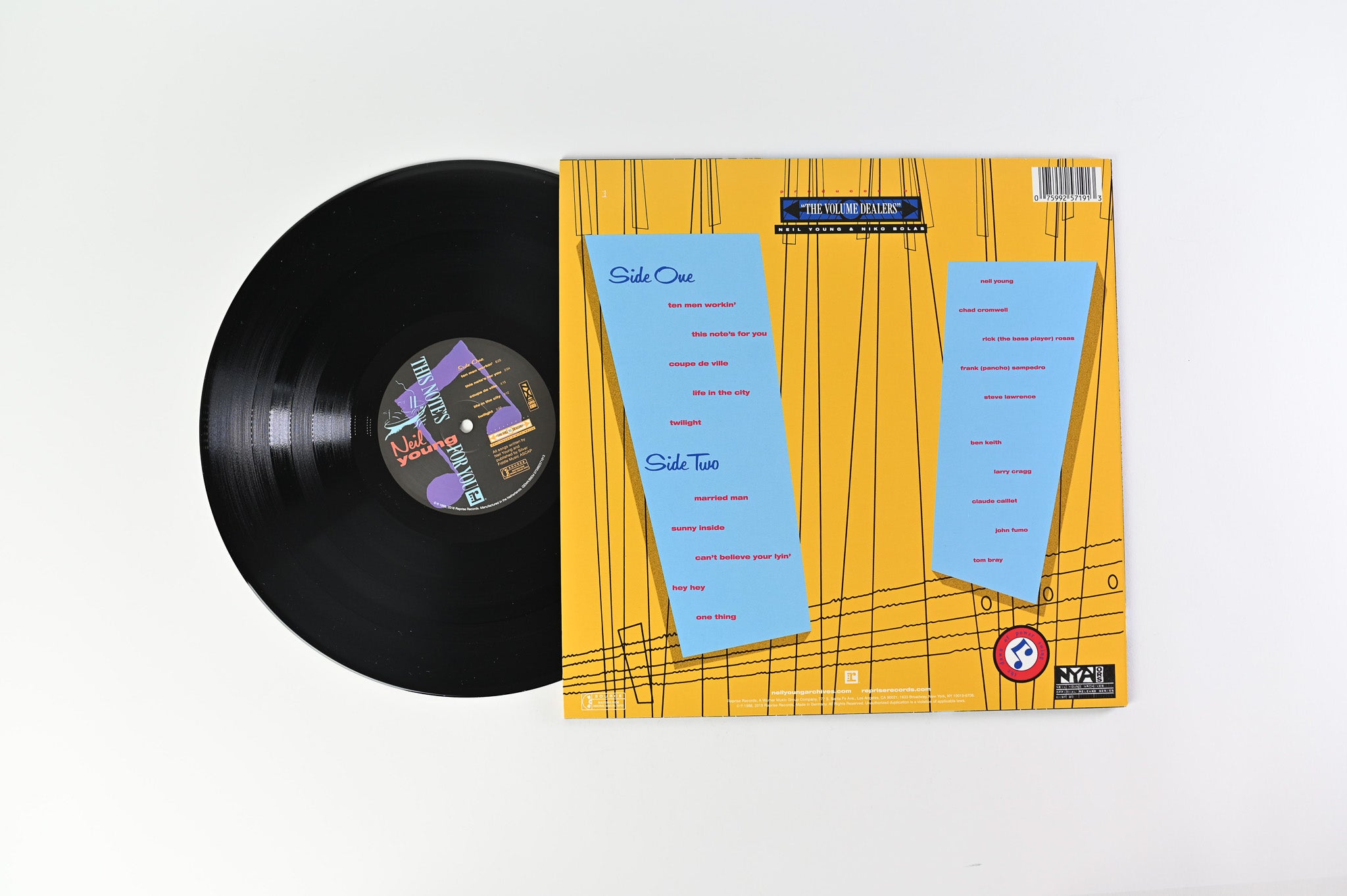 Neil Young - This Note's For You on Reprise
