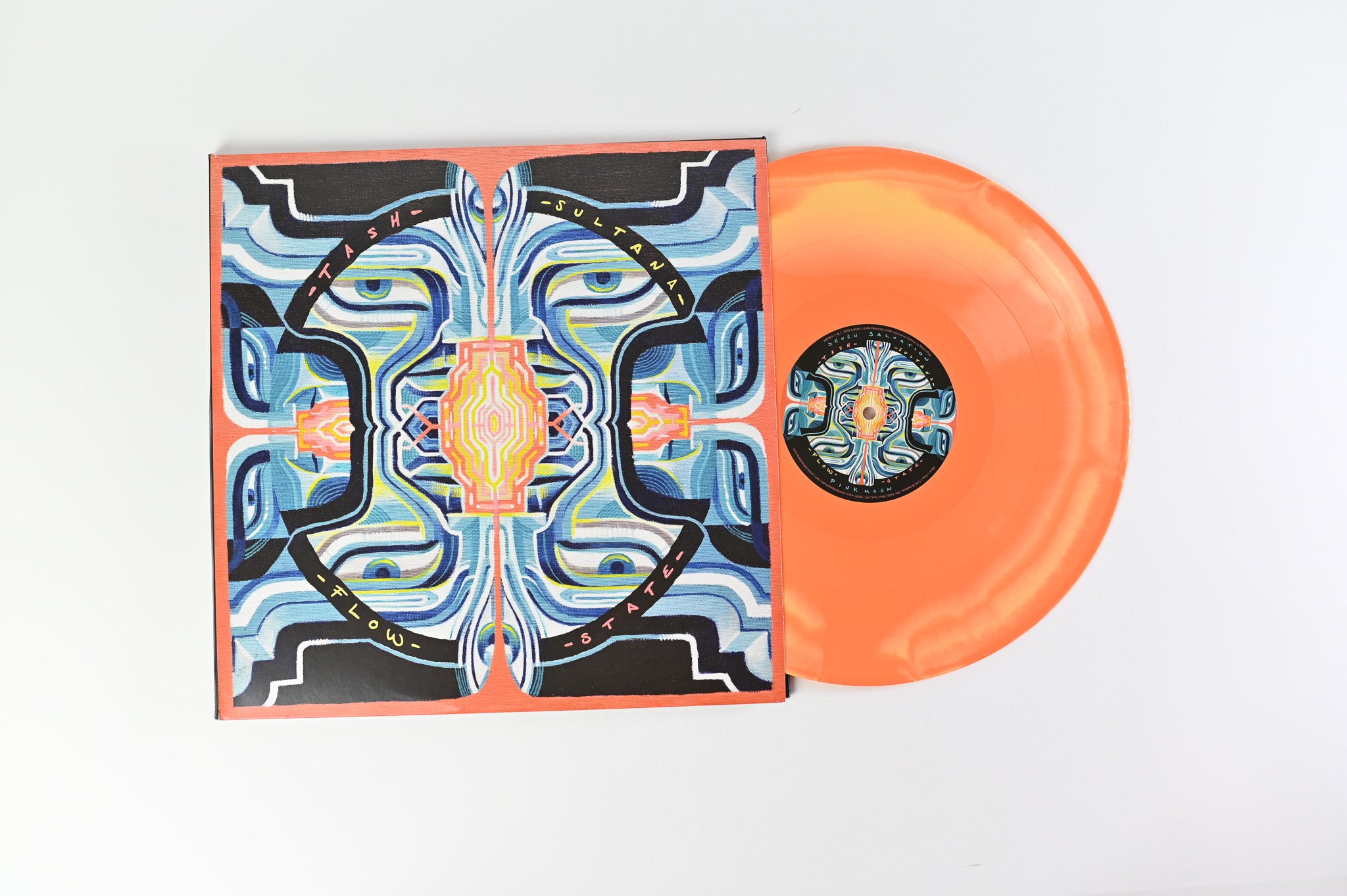 Tash Sultana - Flow State Deluxe Edition on Mom + Pop Orange & Yellow Vinyl