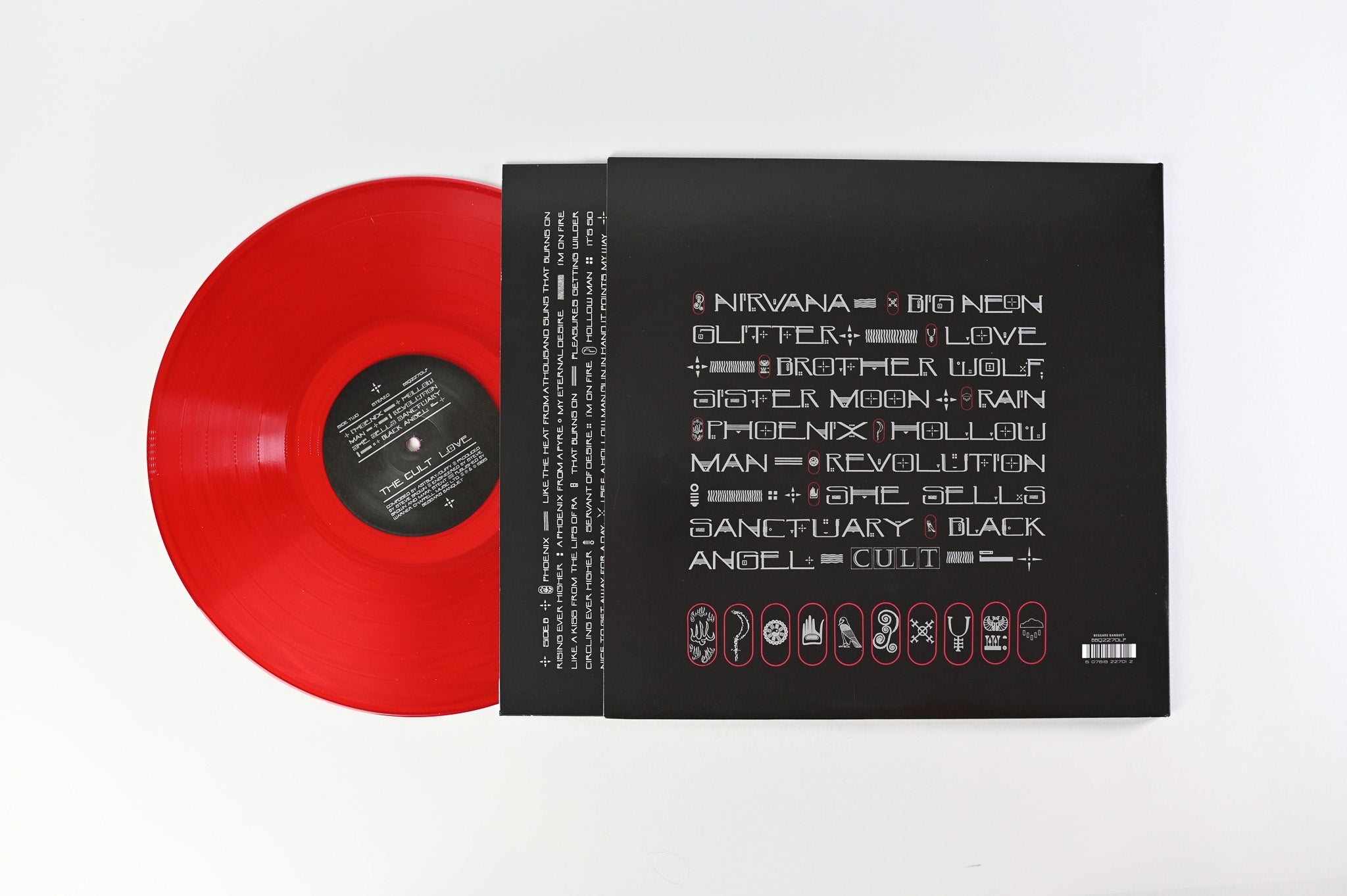 The Cult - Love Reissue on Beggars Banquet Red Transparent Vinyl