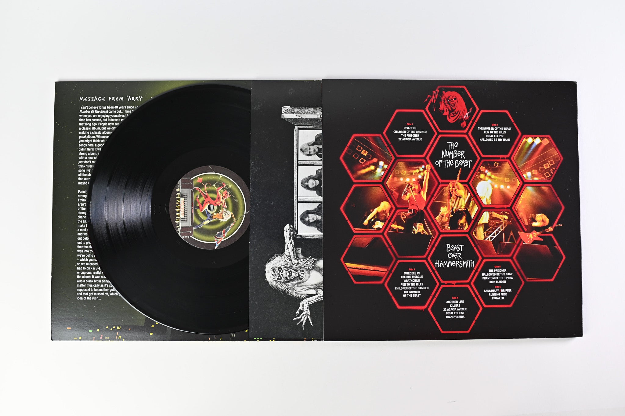 Iron Maiden - The Number Of The Beast / Beast Over Hammersmith Reissue on BMG