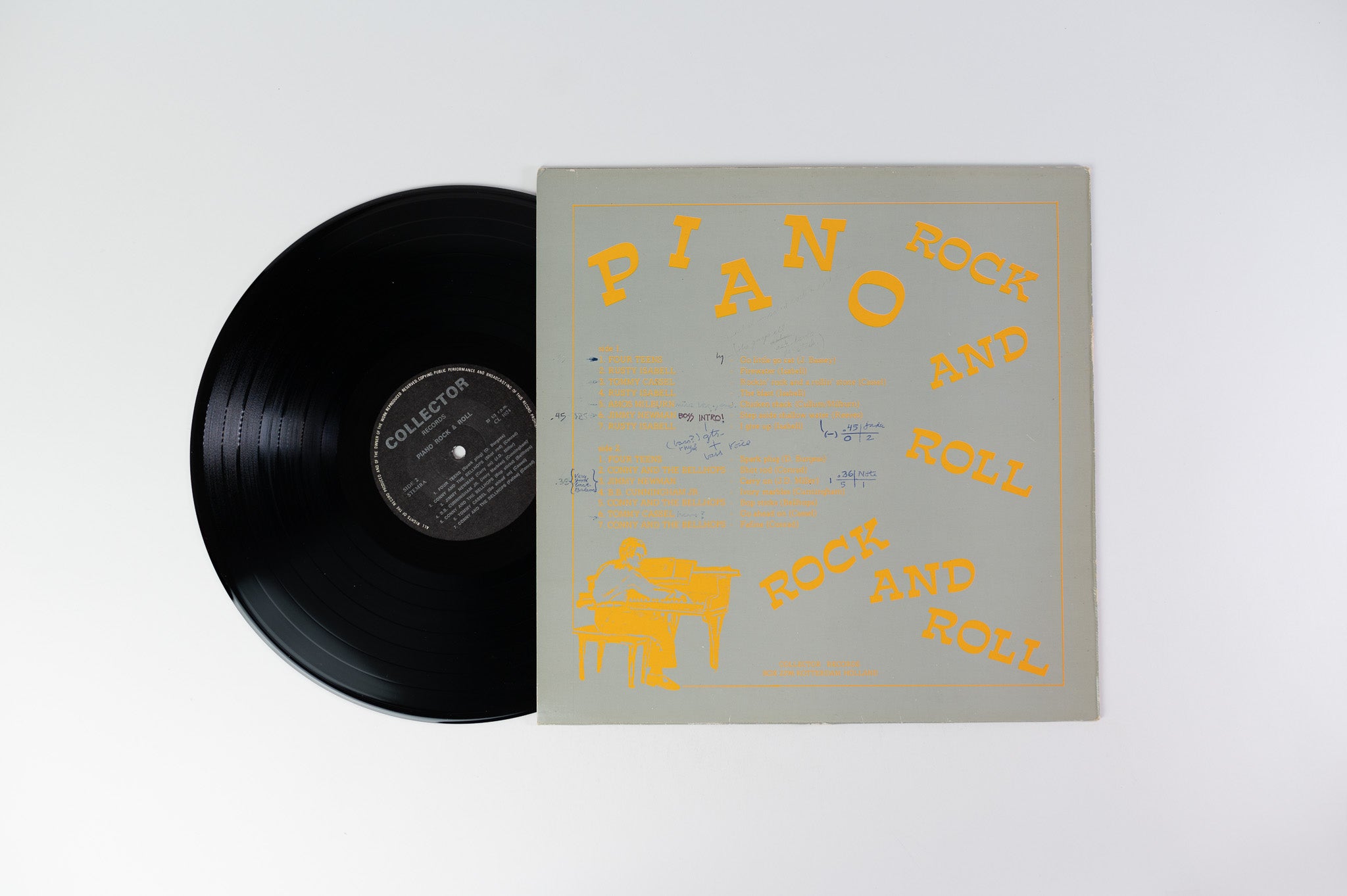 Various - Piano Rock And Roll on Collector Records
