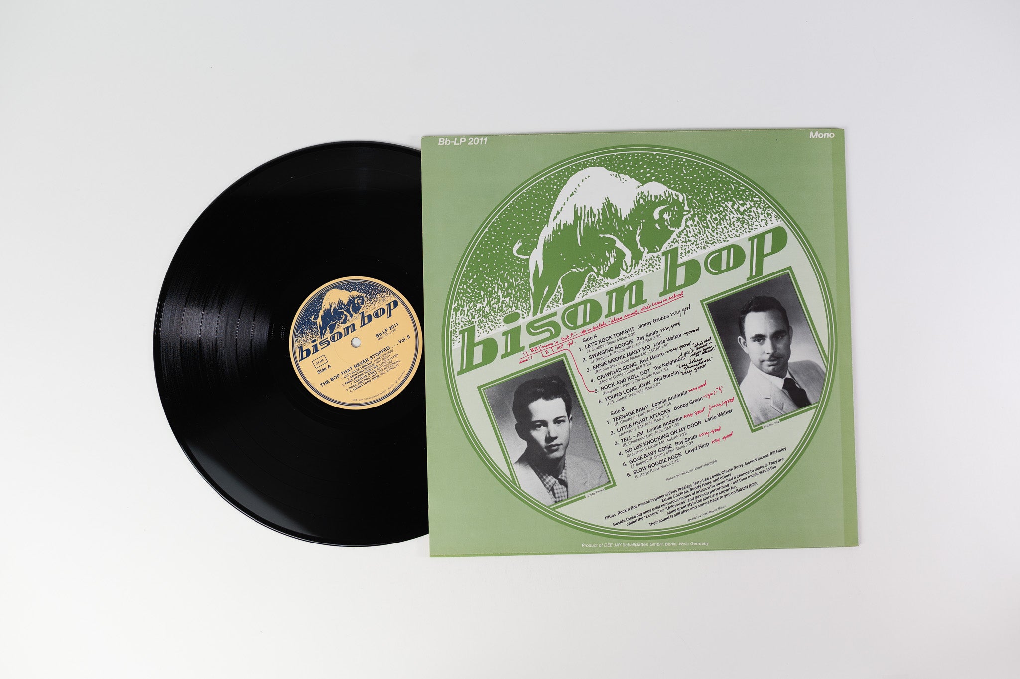 Various - Bison Bop: The Bop That Never Stopped - For A Real Rockin' Cat Volume 9 on Bison Bop