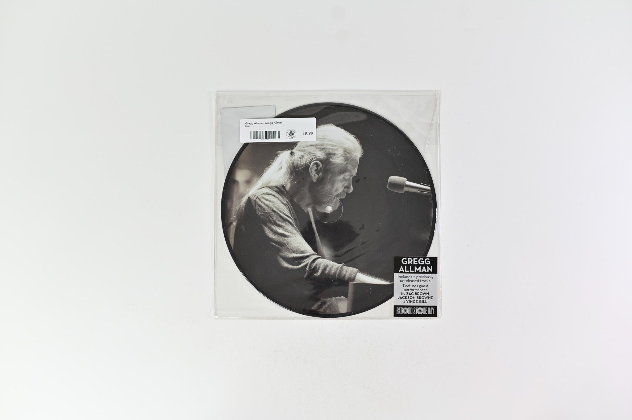 Gregg Allman - Gregg Allman on Rounder Records - 10" Picture Disc Vinyl