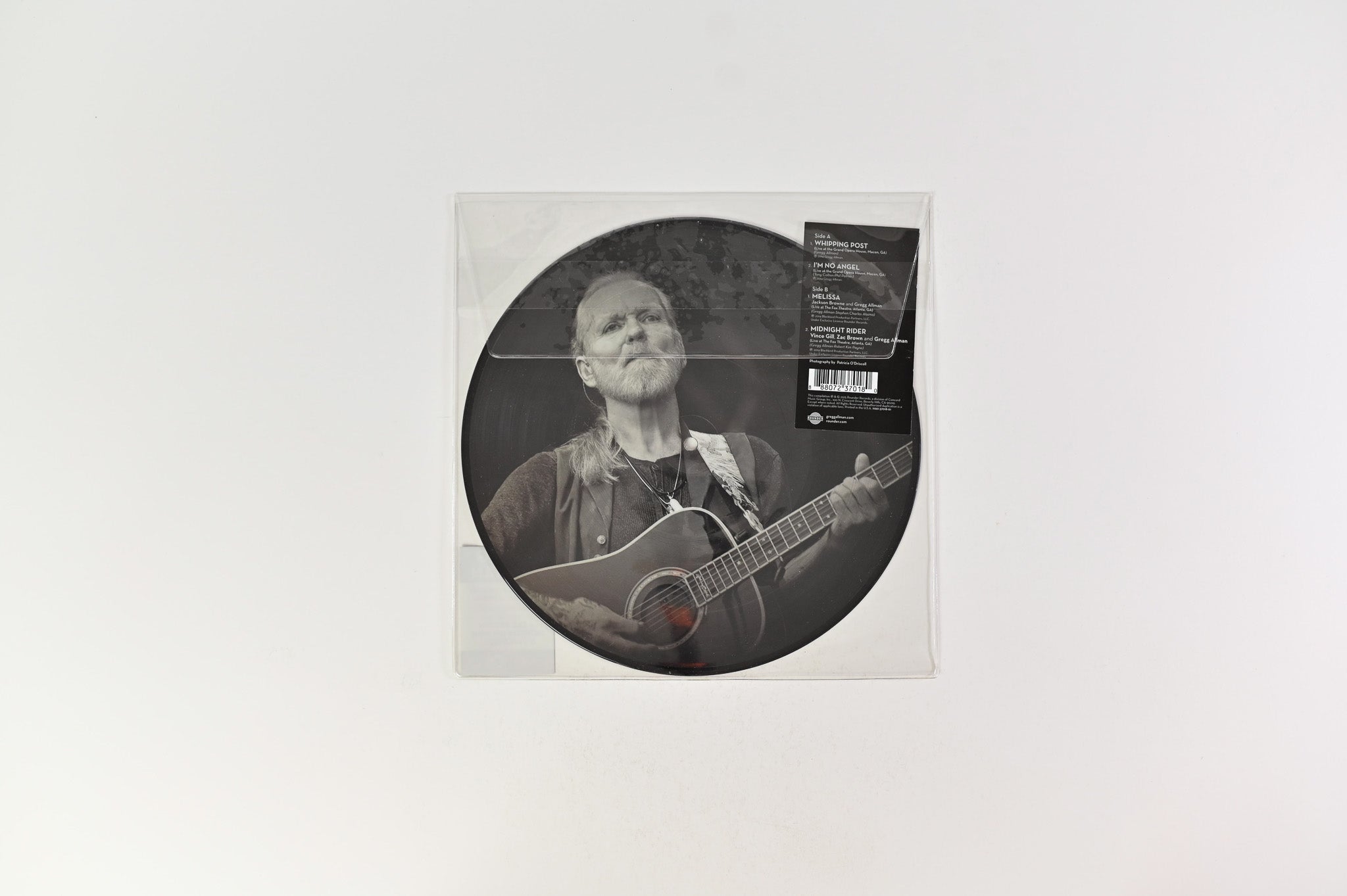 Gregg Allman - Gregg Allman on Rounder Records - 10" Picture Disc Vinyl