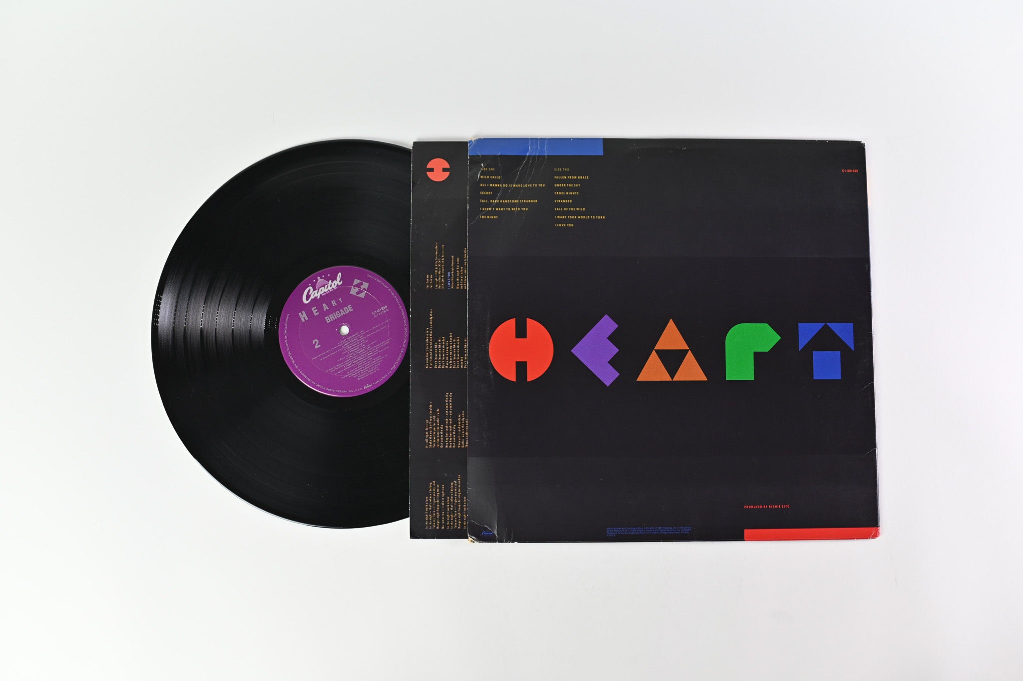 Heart - Brigade on Capitol Records