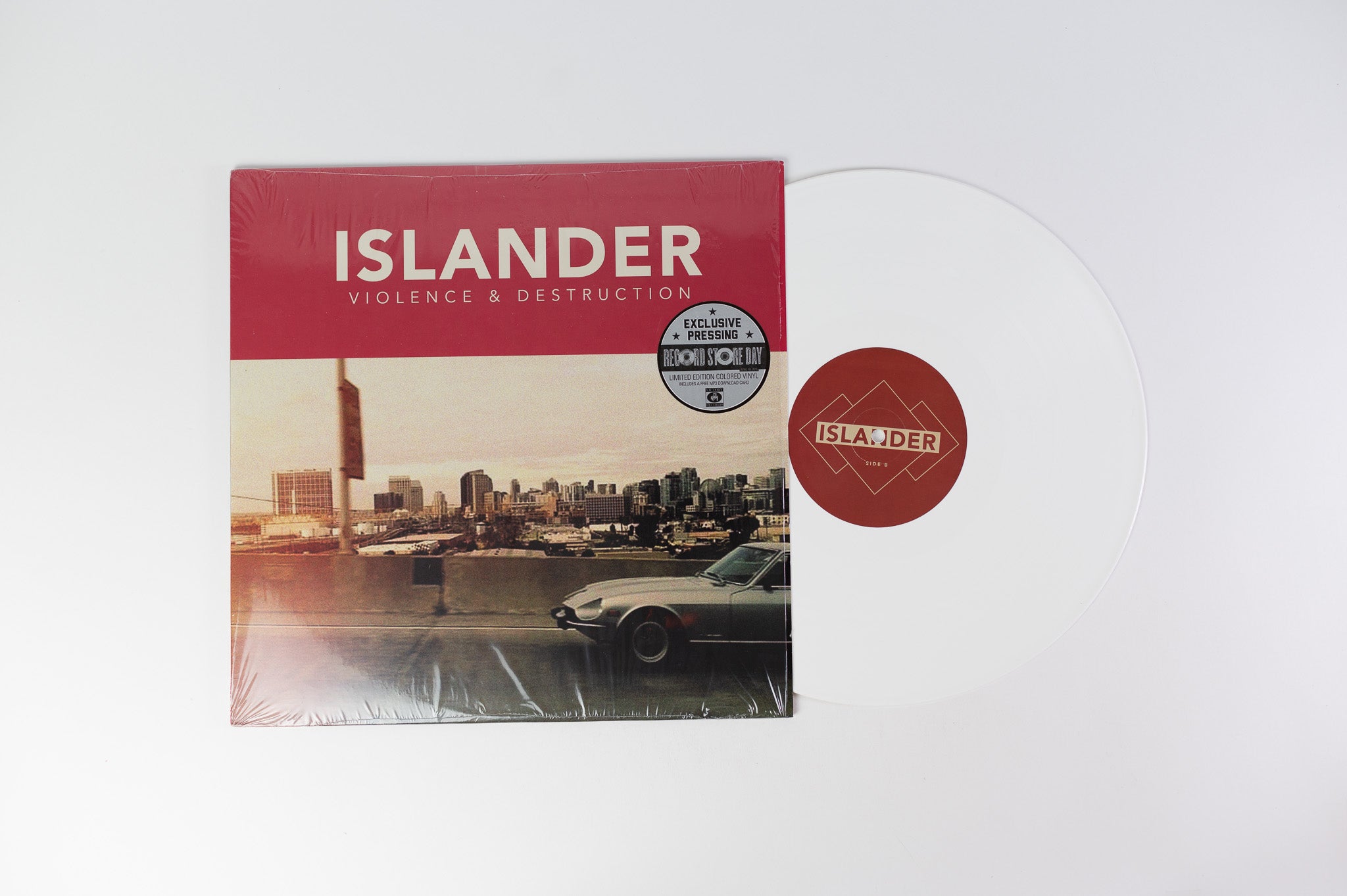 Islander - Violence Destruction on Victory Records - White Vinyl