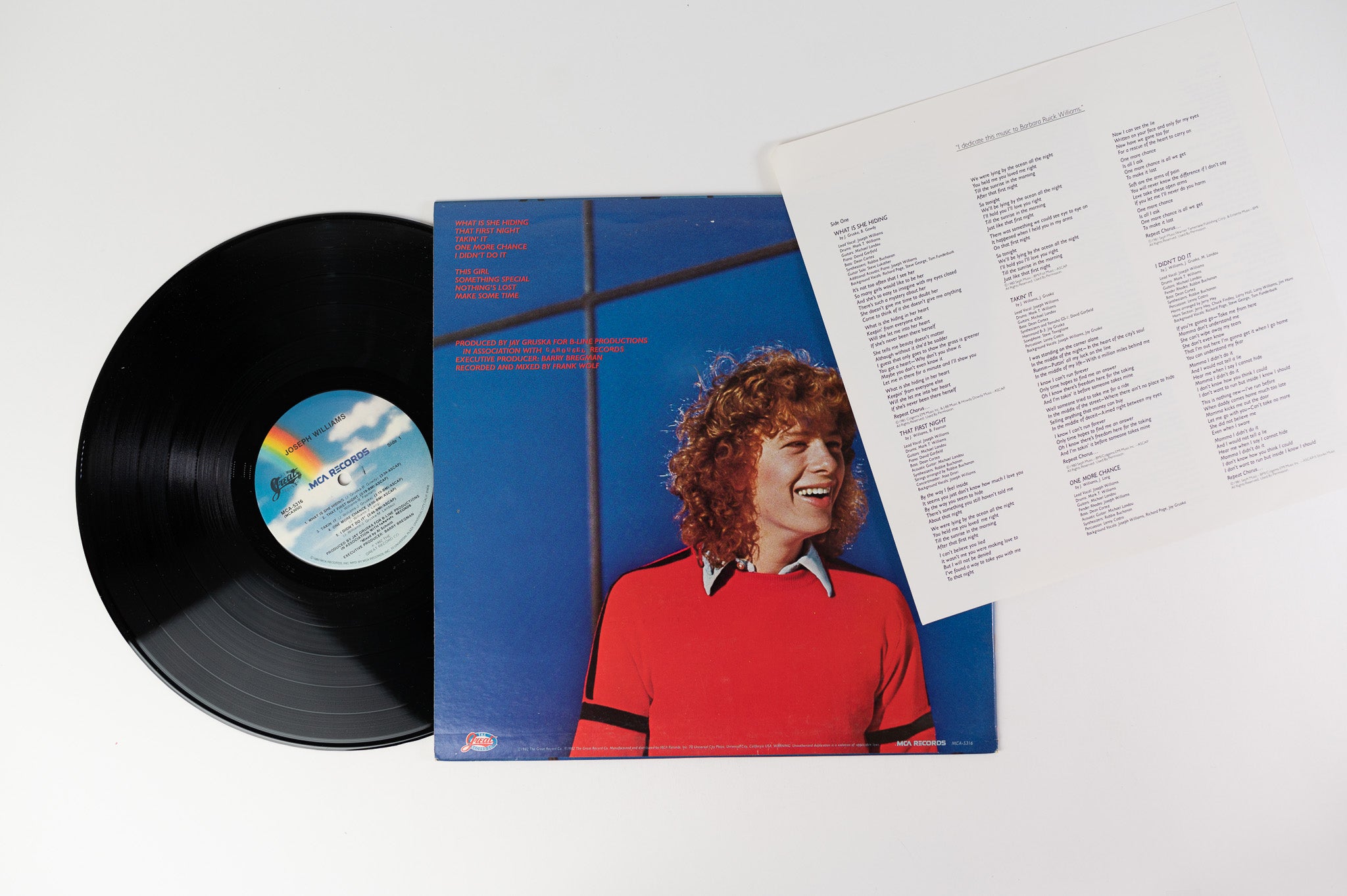 Joseph Williams - Joseph Williams on MCA Records