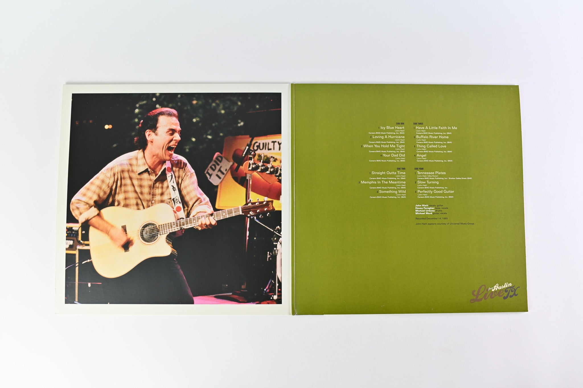 John Hiatt - Live From Austin TX on New West Records