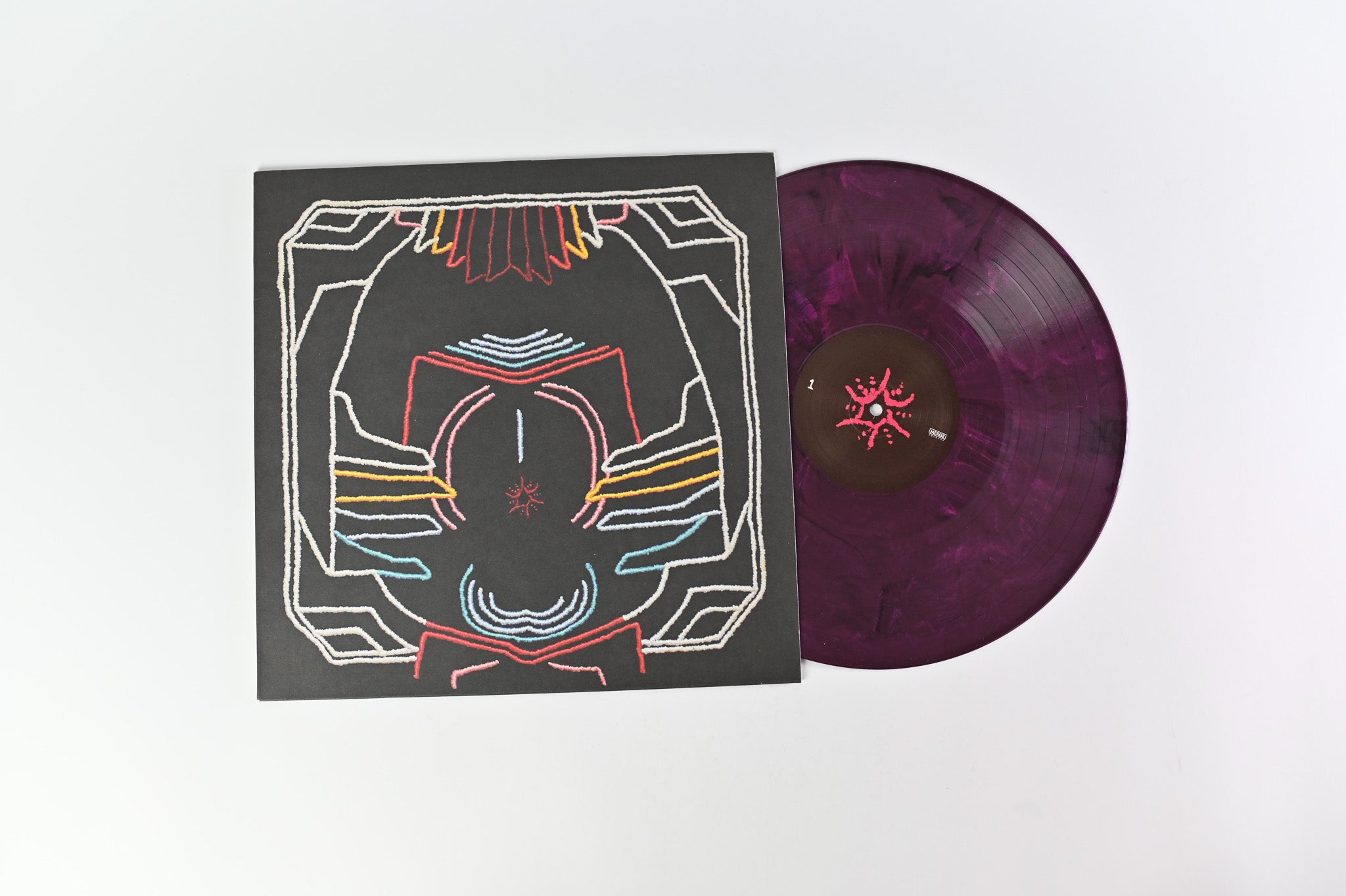 A Giant Dog - Neon Bible on Merge Records - Purple Marble Vinyl