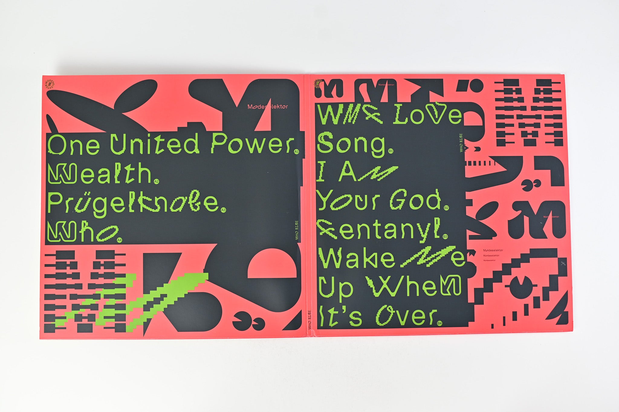 Modeselektor - Who Else on Monkeytown Records Picture Disc