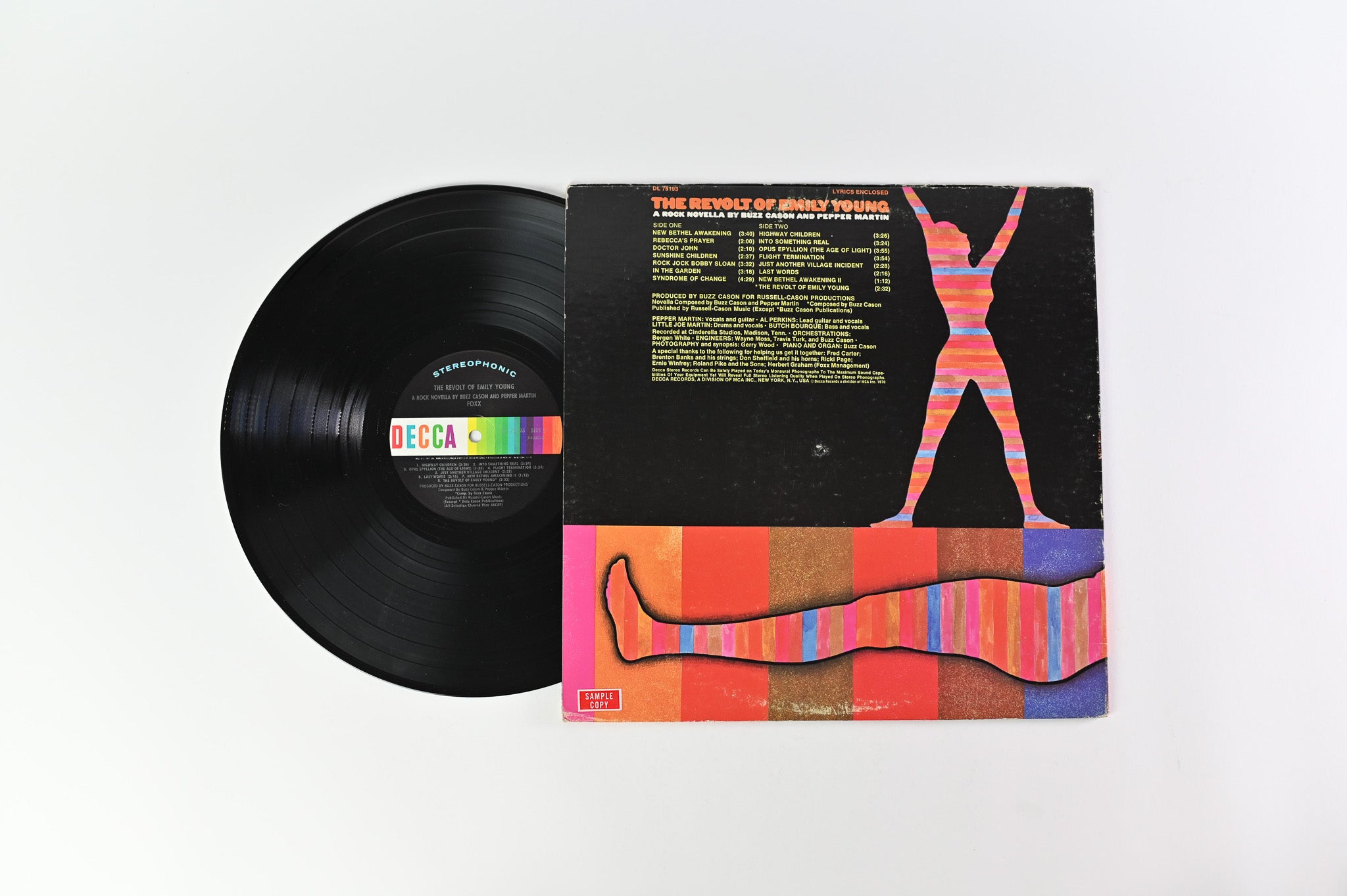 Foxx - The Revolt Of Emily Young on Decca