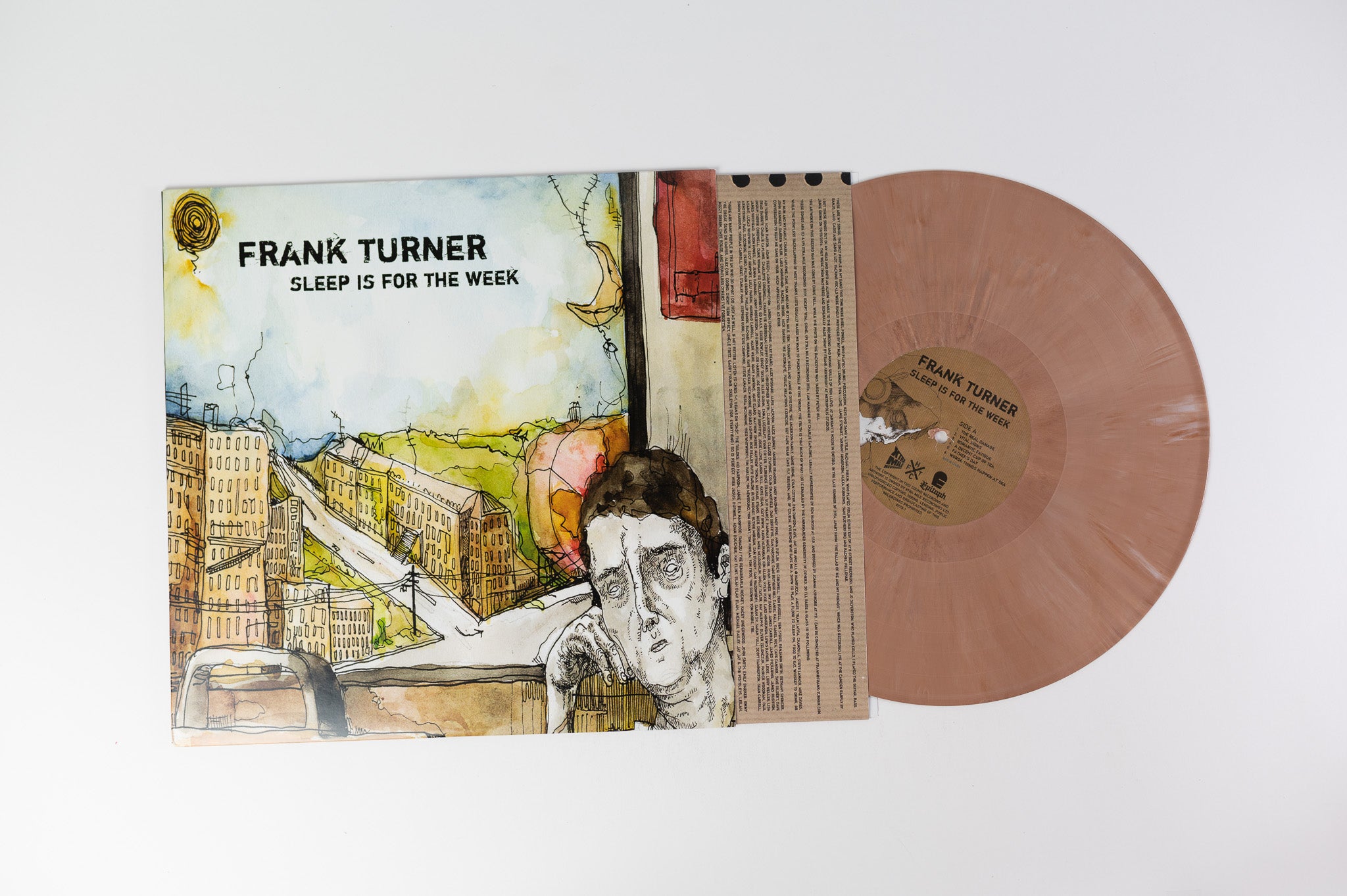 Frank Turner - Sleep Is For The Week on Epitaph Brown Vinyl